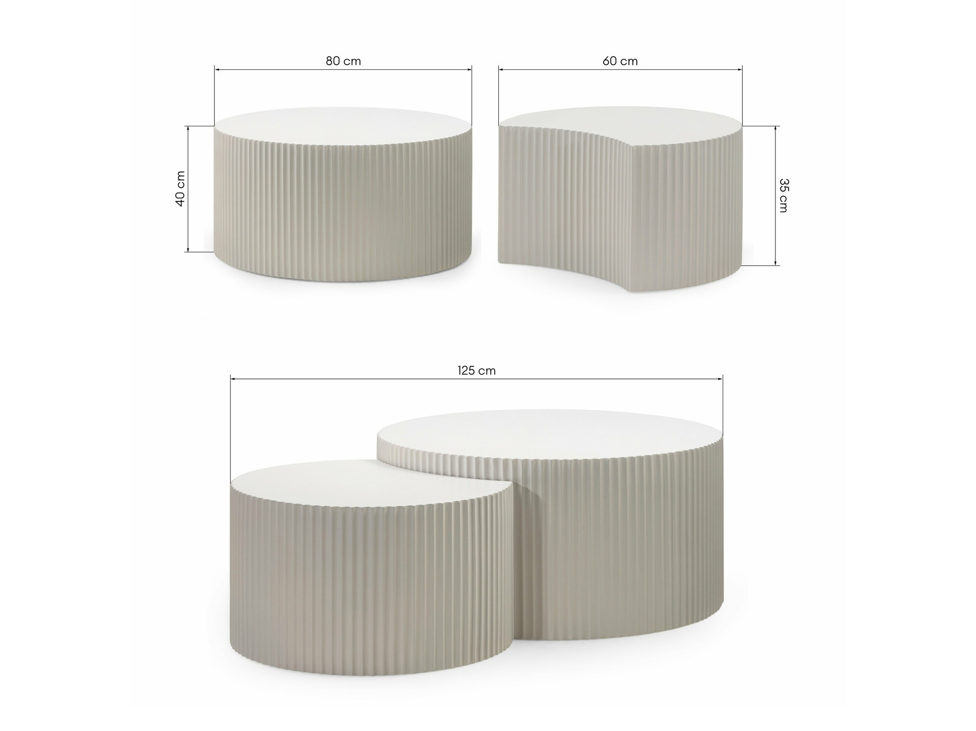 Set stolića za kavu Burleson 234 (Kašmir)