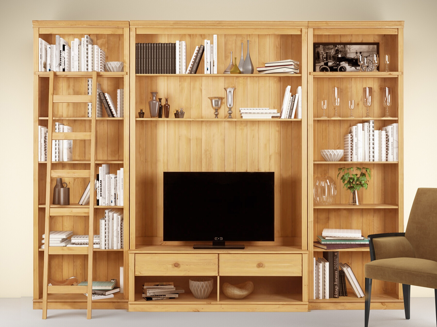 Set za dnevni boravak Saltoro 108 (Svijetlo smeđa)