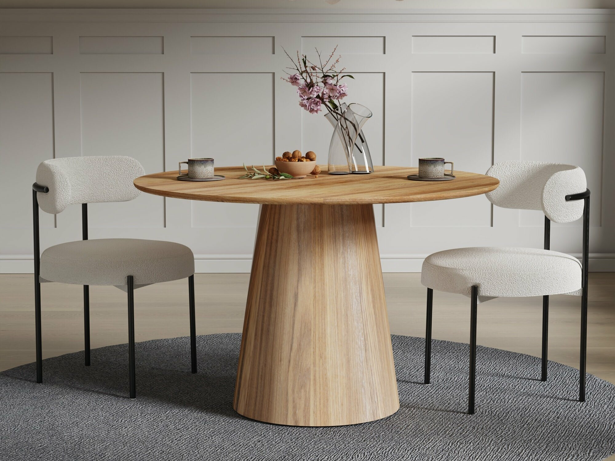 Stol Burleson 228 (Svijetlo drvo)