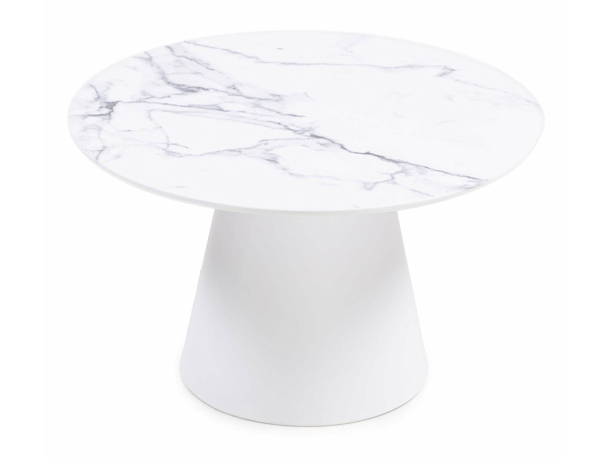 Stolić za kavu Burleson 439 (Bijeli mramor)