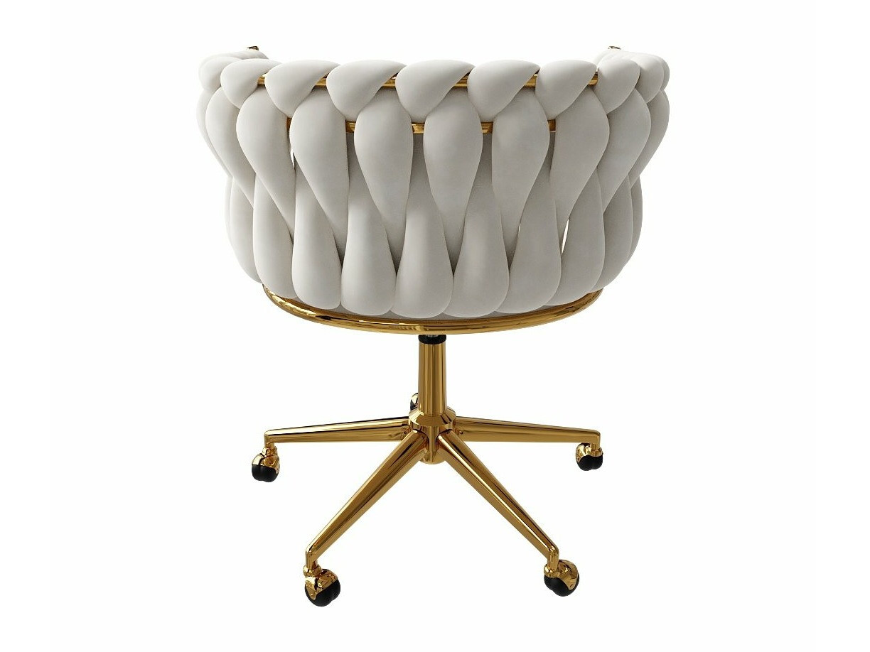 Uredska stolica Burleson 235 (Bež + Zlatna)