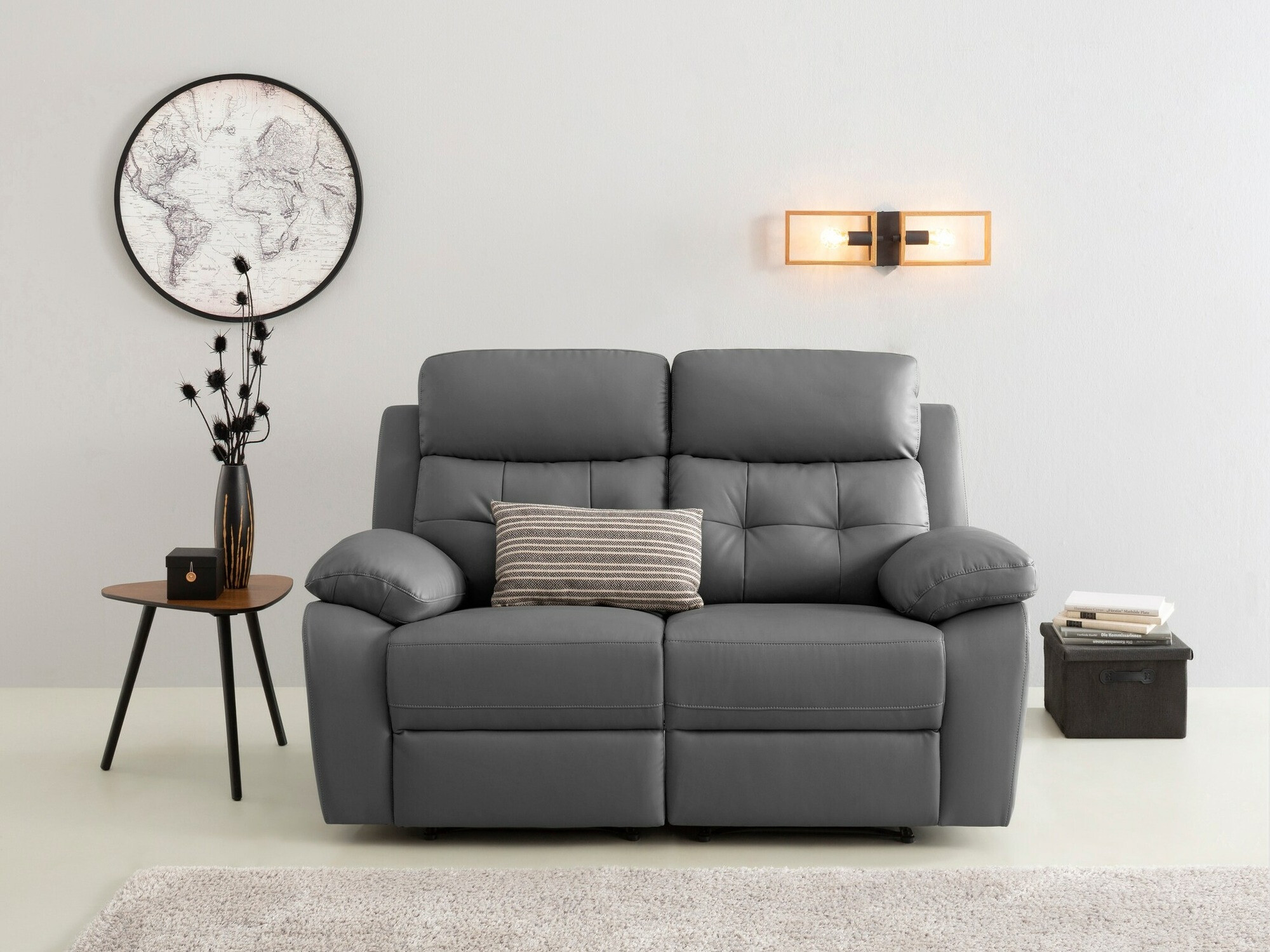 Podesiva sofa Denton 1479 (Siva)