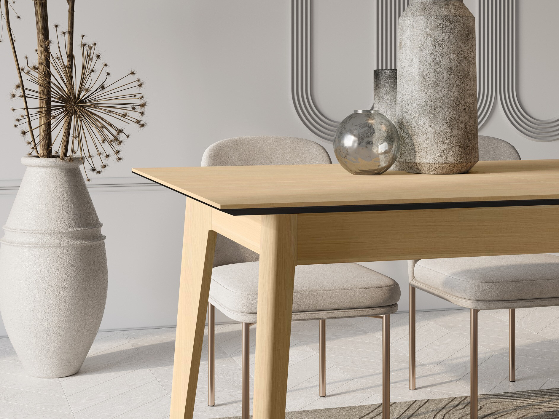 Stol Fresno 174 (Svijetli hrast)