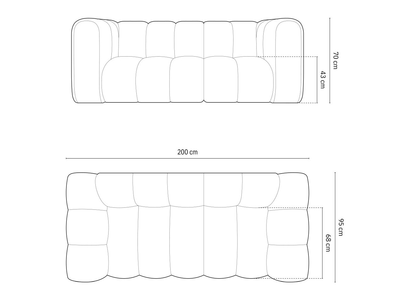 Sofa Cirleve 102 (Salvador 10)