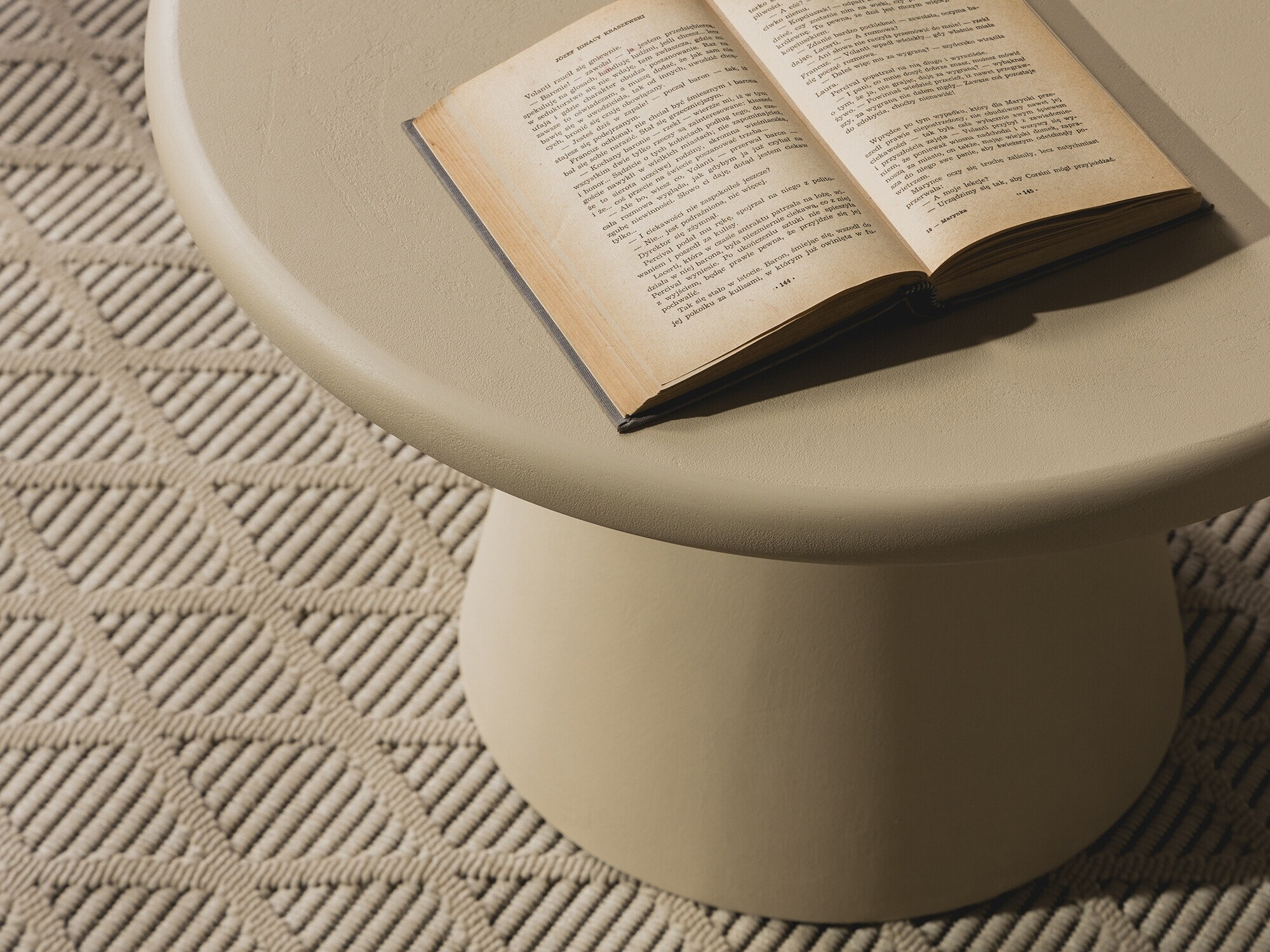 Stolić za kavu Burleson 253 (Bež)