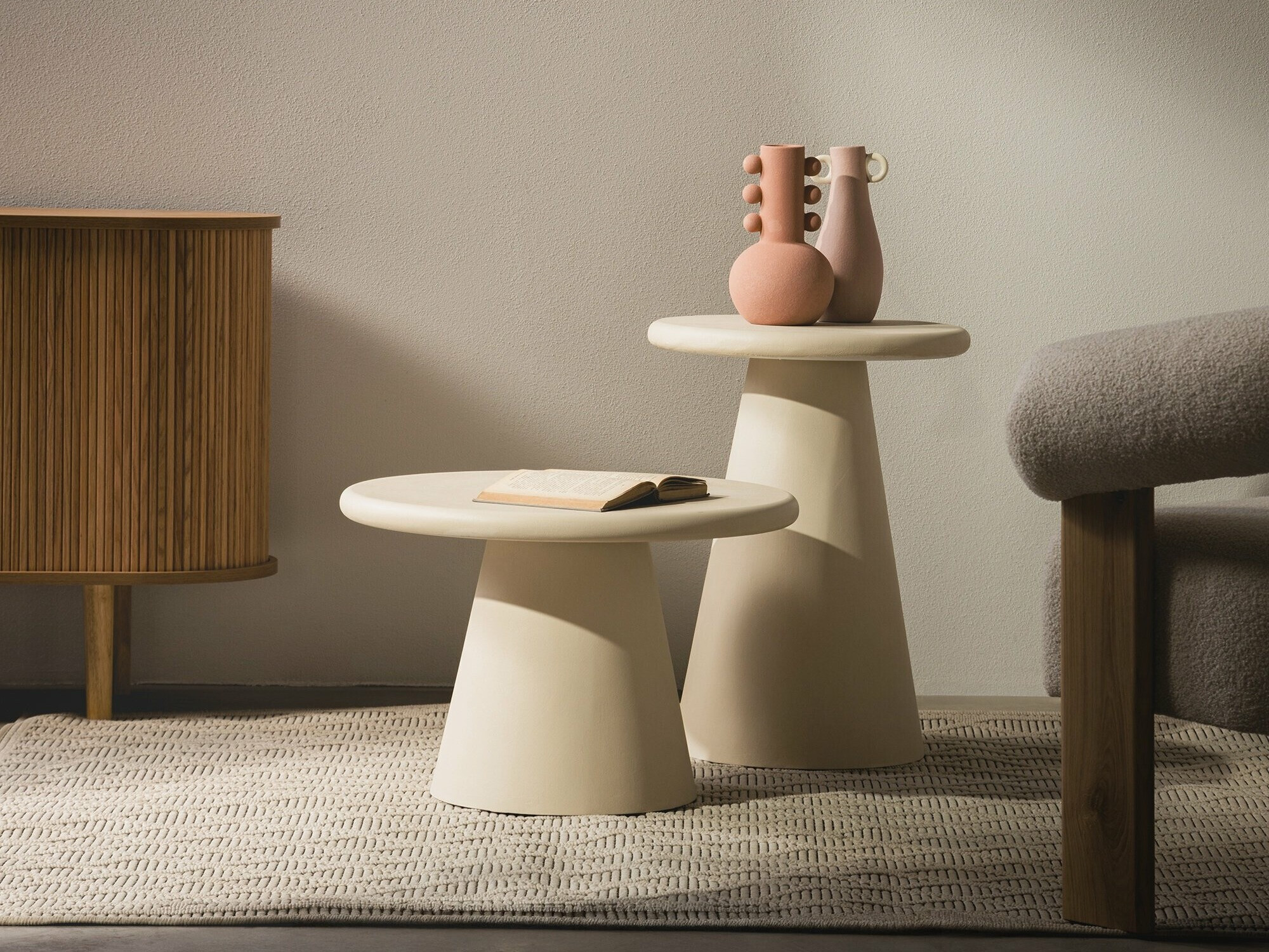 Stolić za kavu Burleson 253 (Bež)