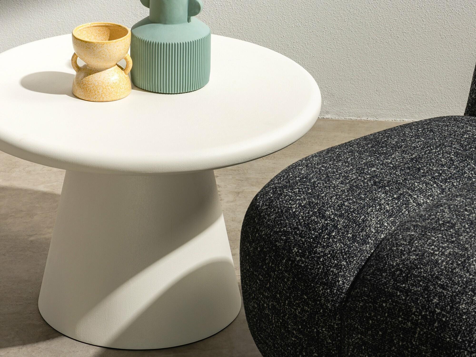 Stolić za kavu Burleson 253 (Krem)