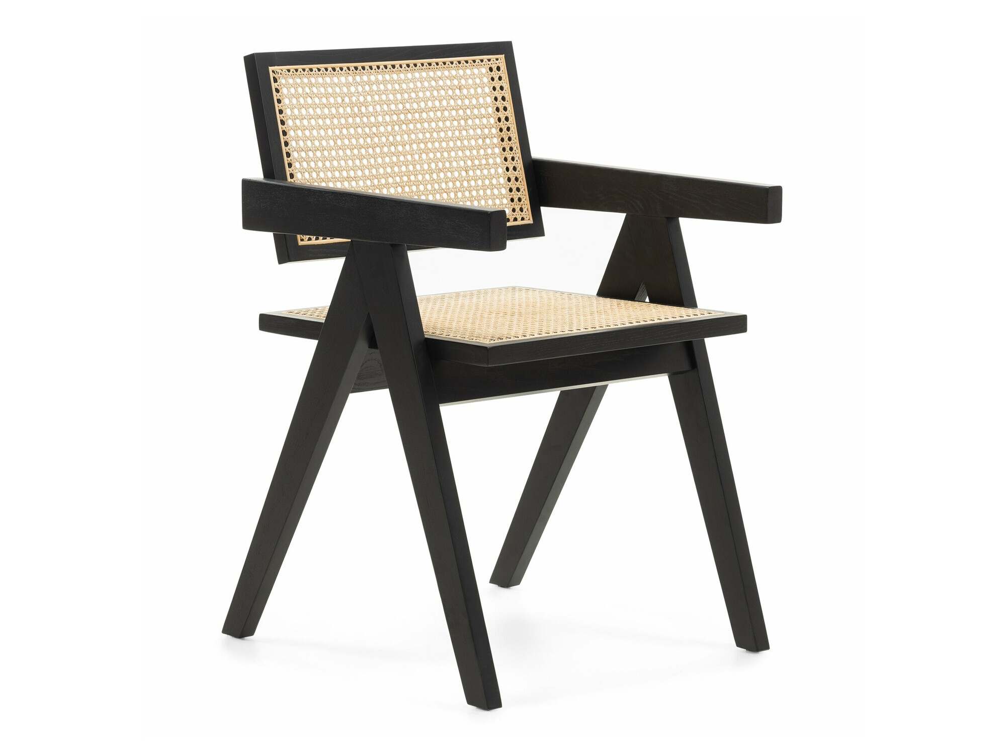 Stolica Burleson 245 (Crna + Svijetlo smeđa)