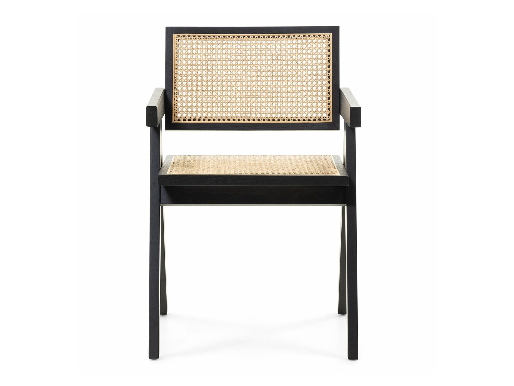 Stolica Burleson 245 (Crna + Svijetlo smeđa)