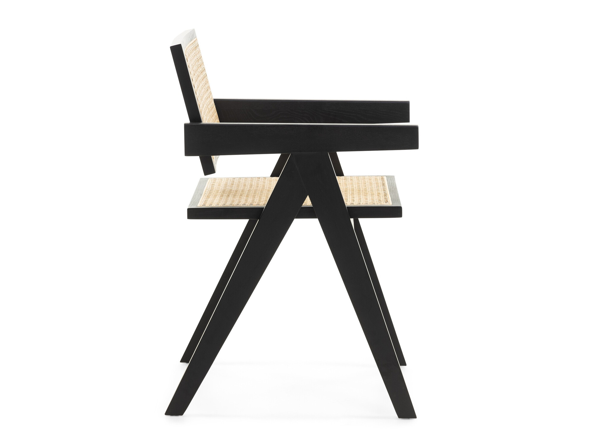 Stolica Burleson 245 (Crna + Svijetlo smeđa)