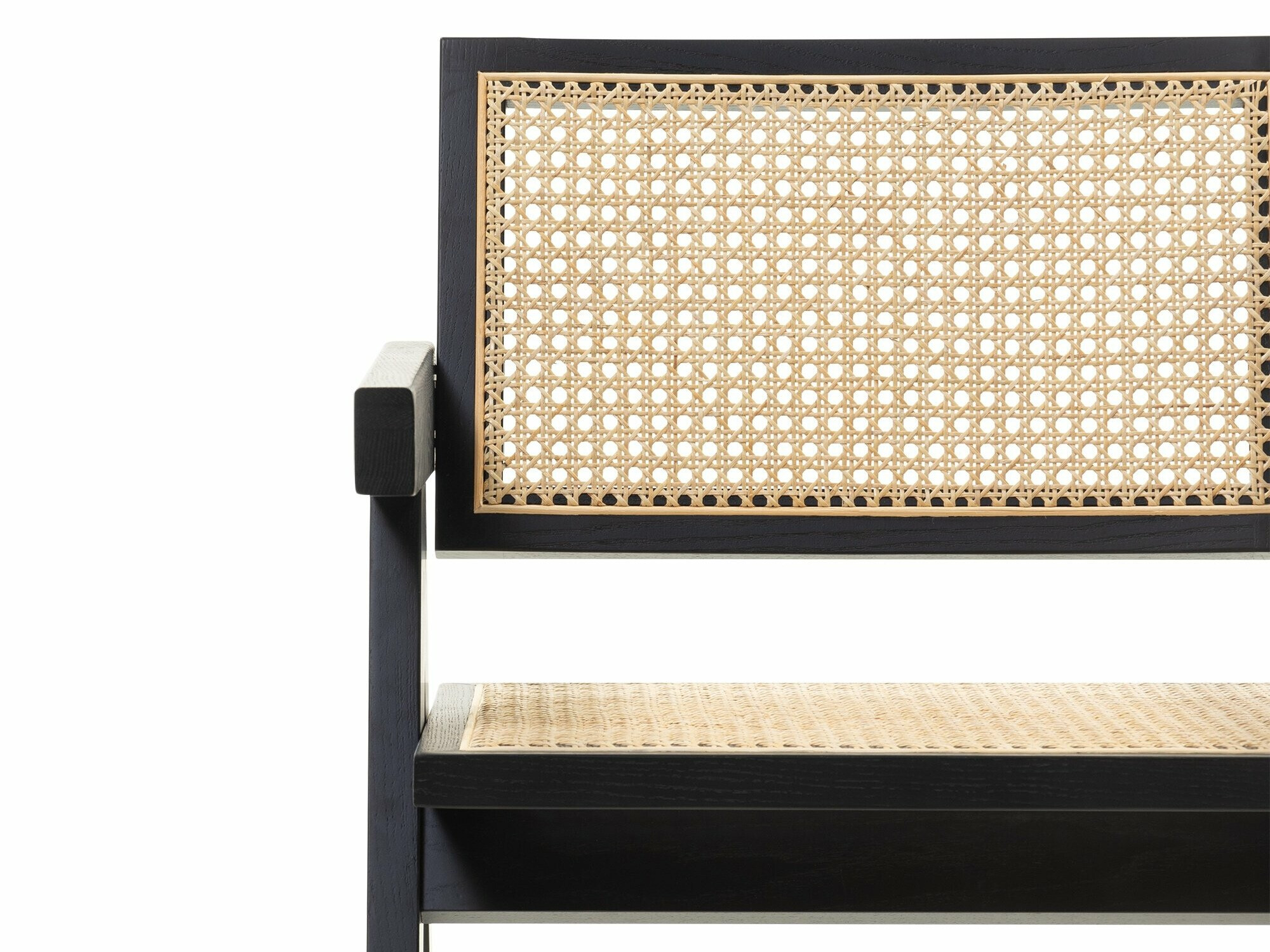 Stolica Burleson 245 (Crna + Svijetlo smeđa)