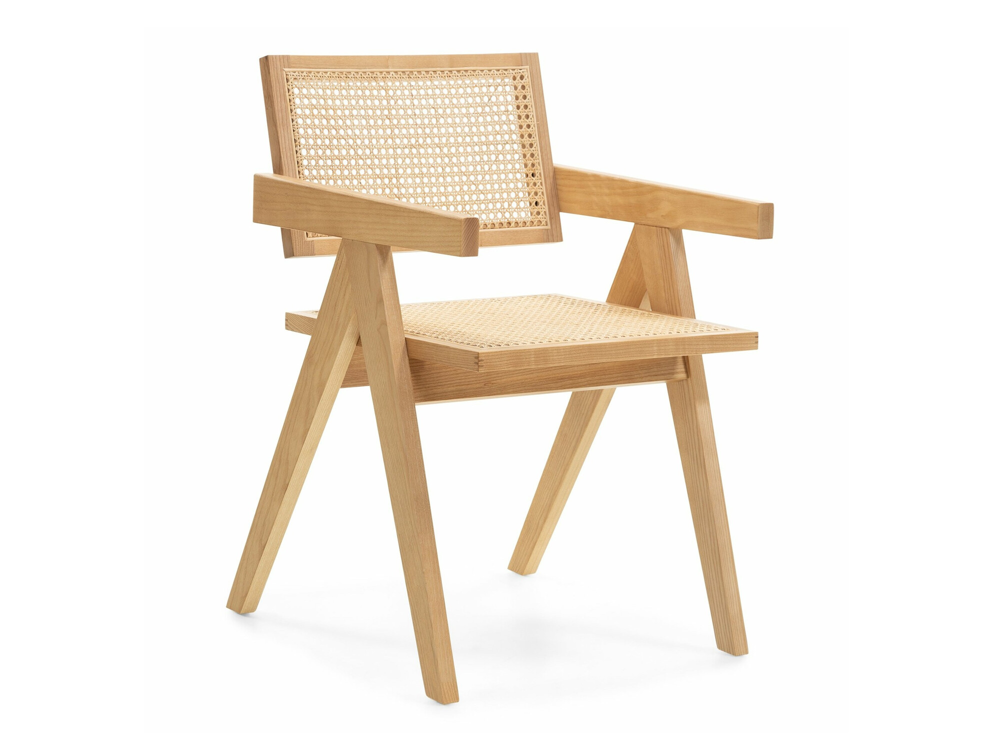 Stolica Burleson 245 (Svijetlo drvo + Svijetlo smeđa)