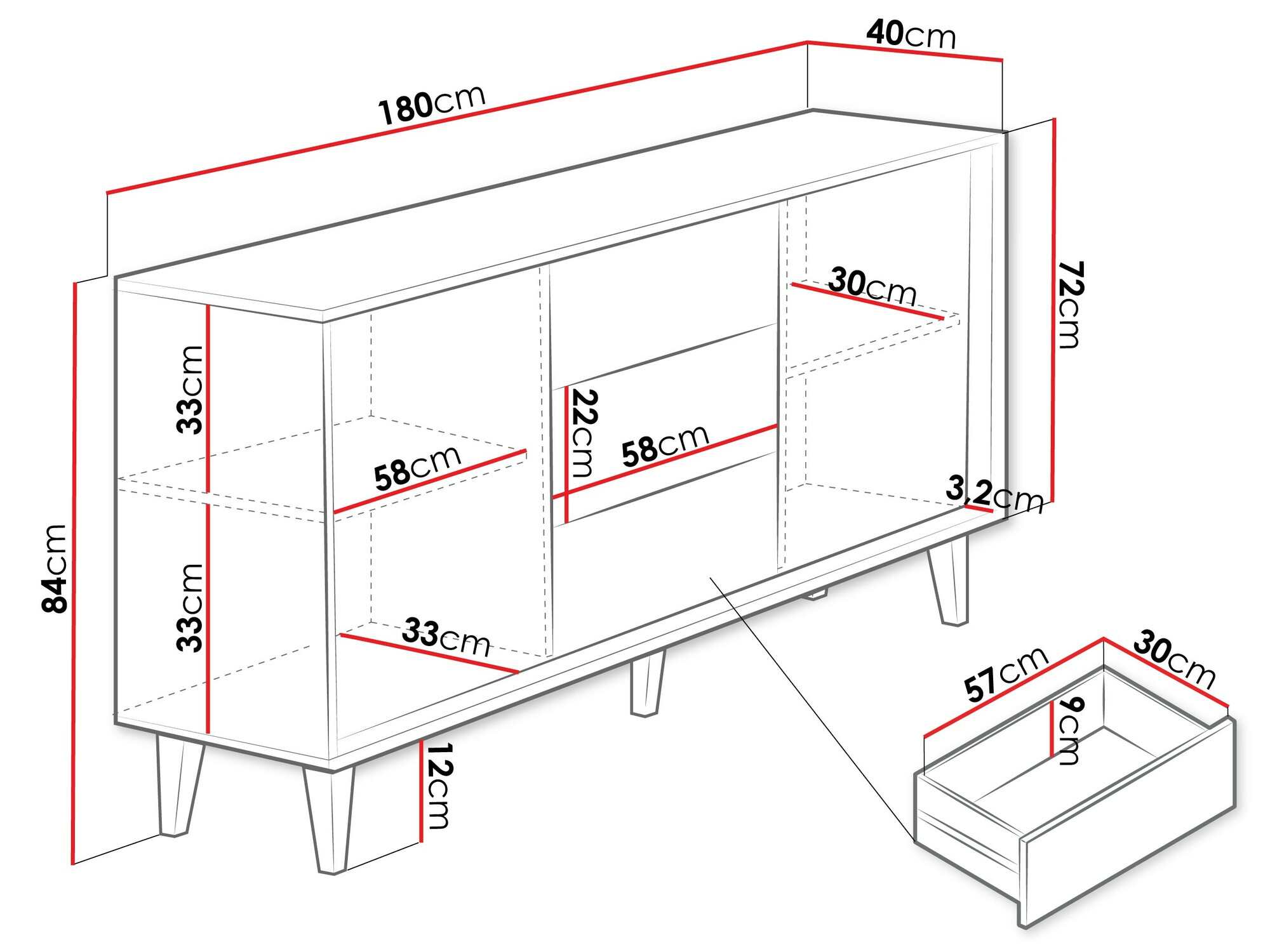 Komoda Comfivo Romtori I