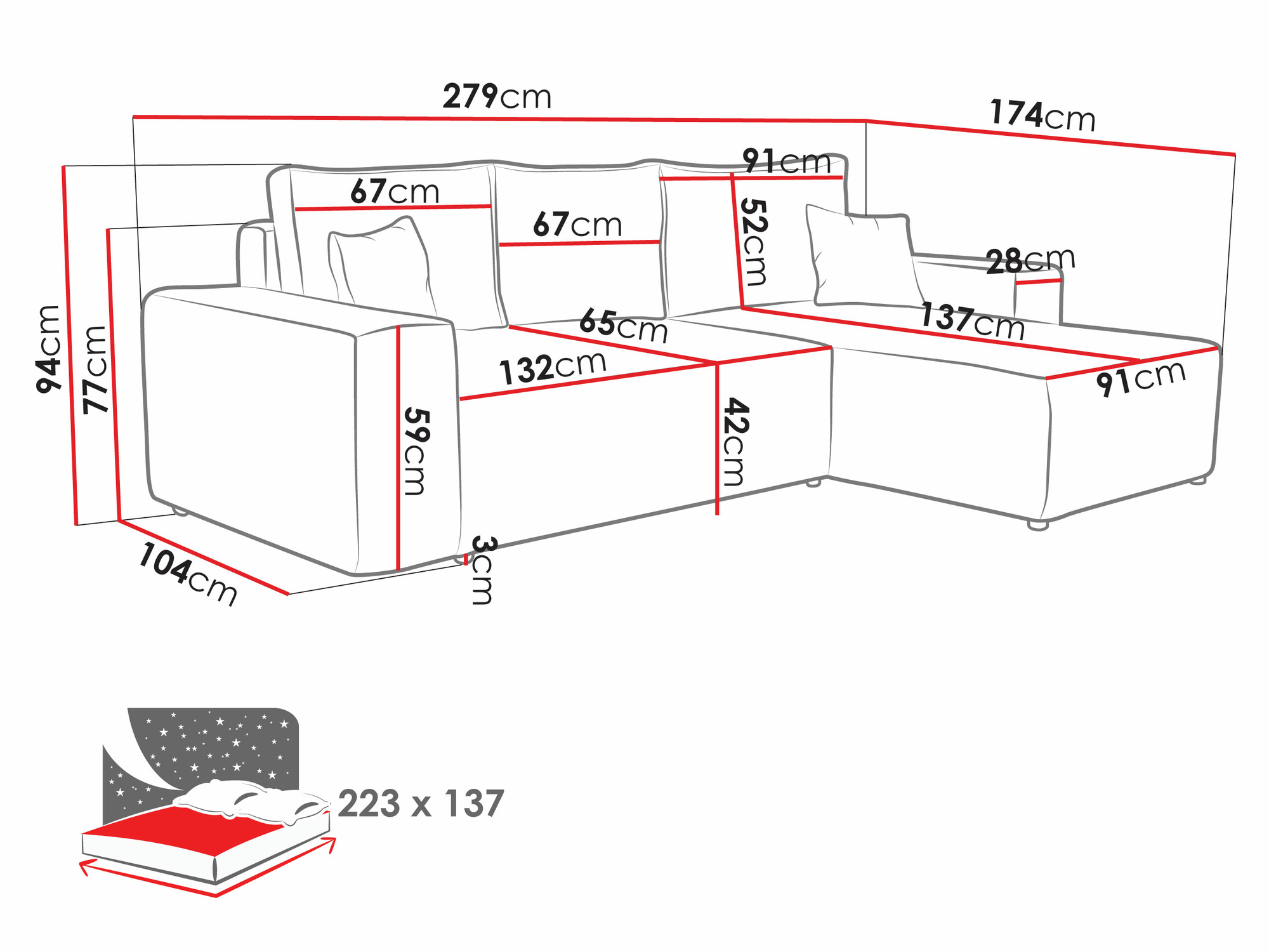Kutna garnitura Clovis 108 (Poso 14)