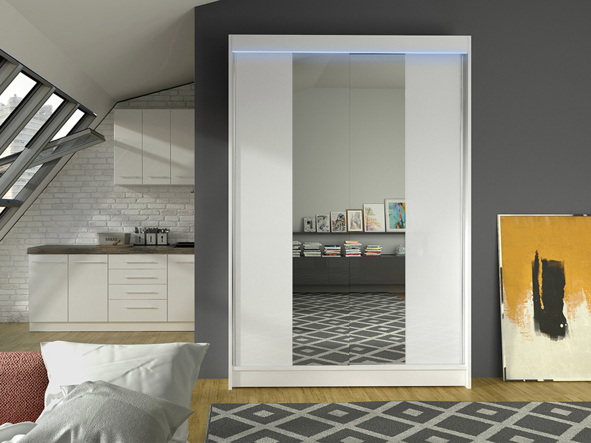 Ormar Closico 148 (Bijela)