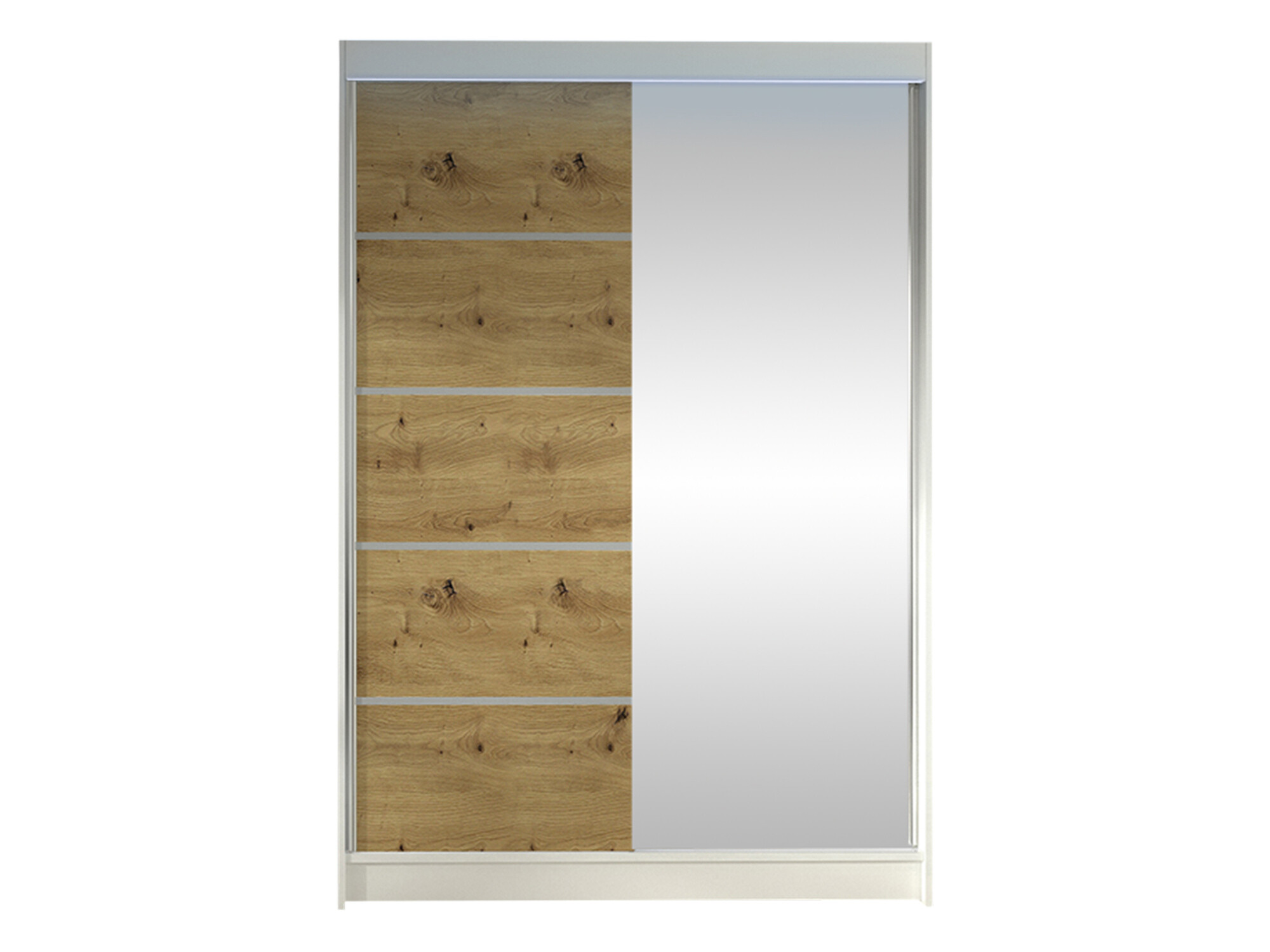 Ormar Closico Salvor III (Bijela + Hrast Artisan)