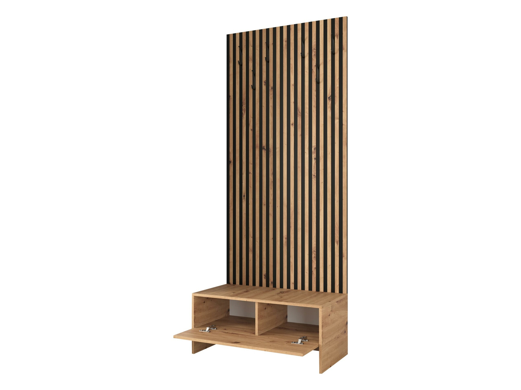 Set za hodnik Donio IV (Hrast Artisan + Soft 011)