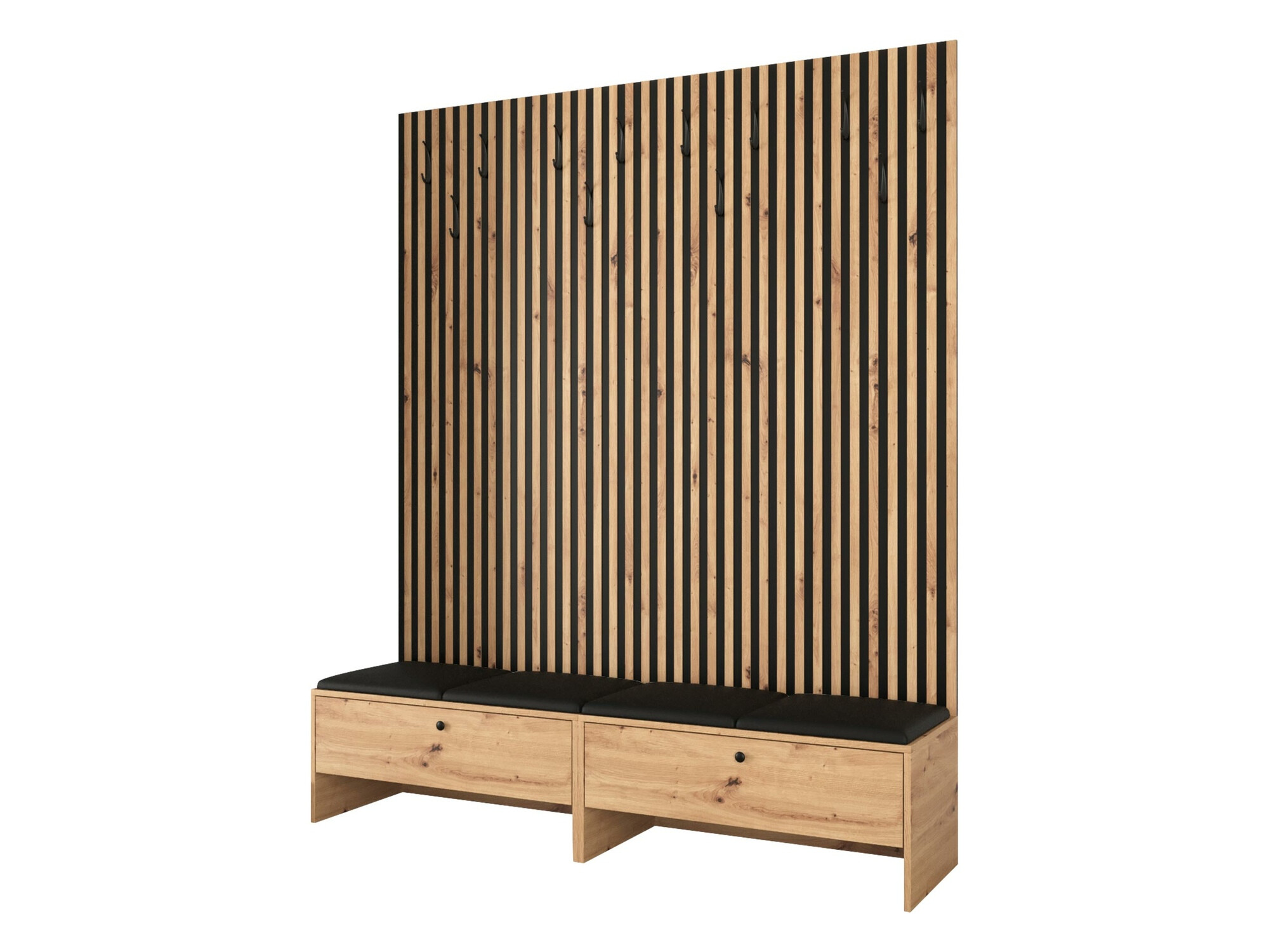 Set za hodnik Donio V (Hrast Artisan + Soft 011)