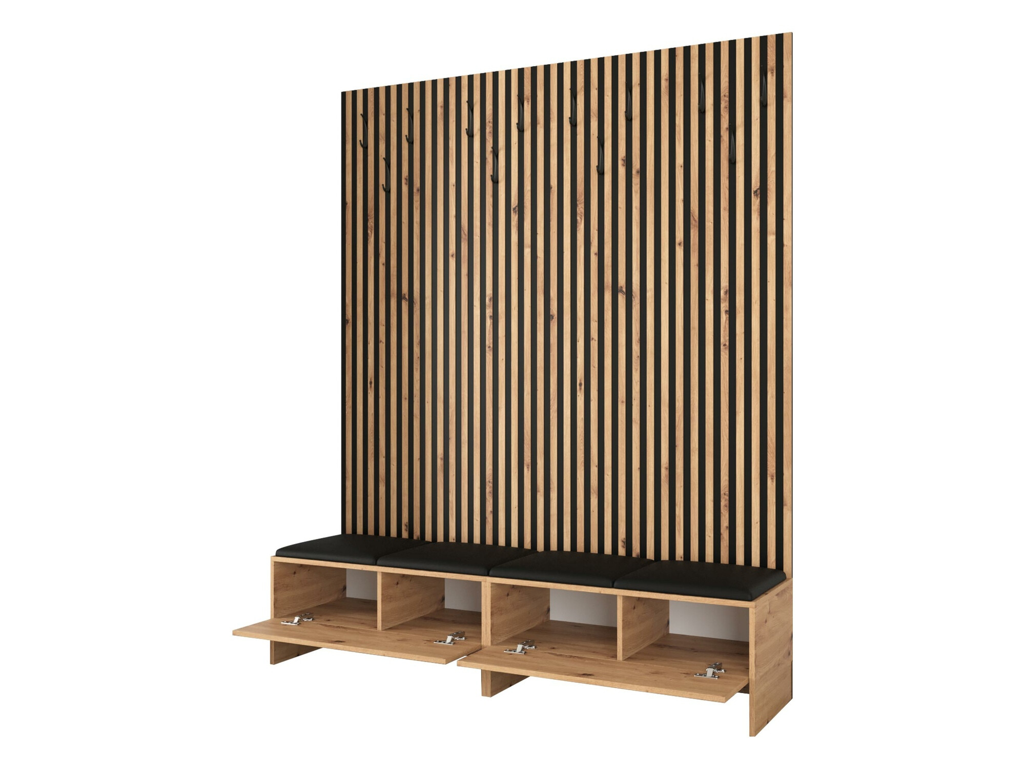 Set za hodnik Hartford 485 (Artisan hrast + Manila 09)