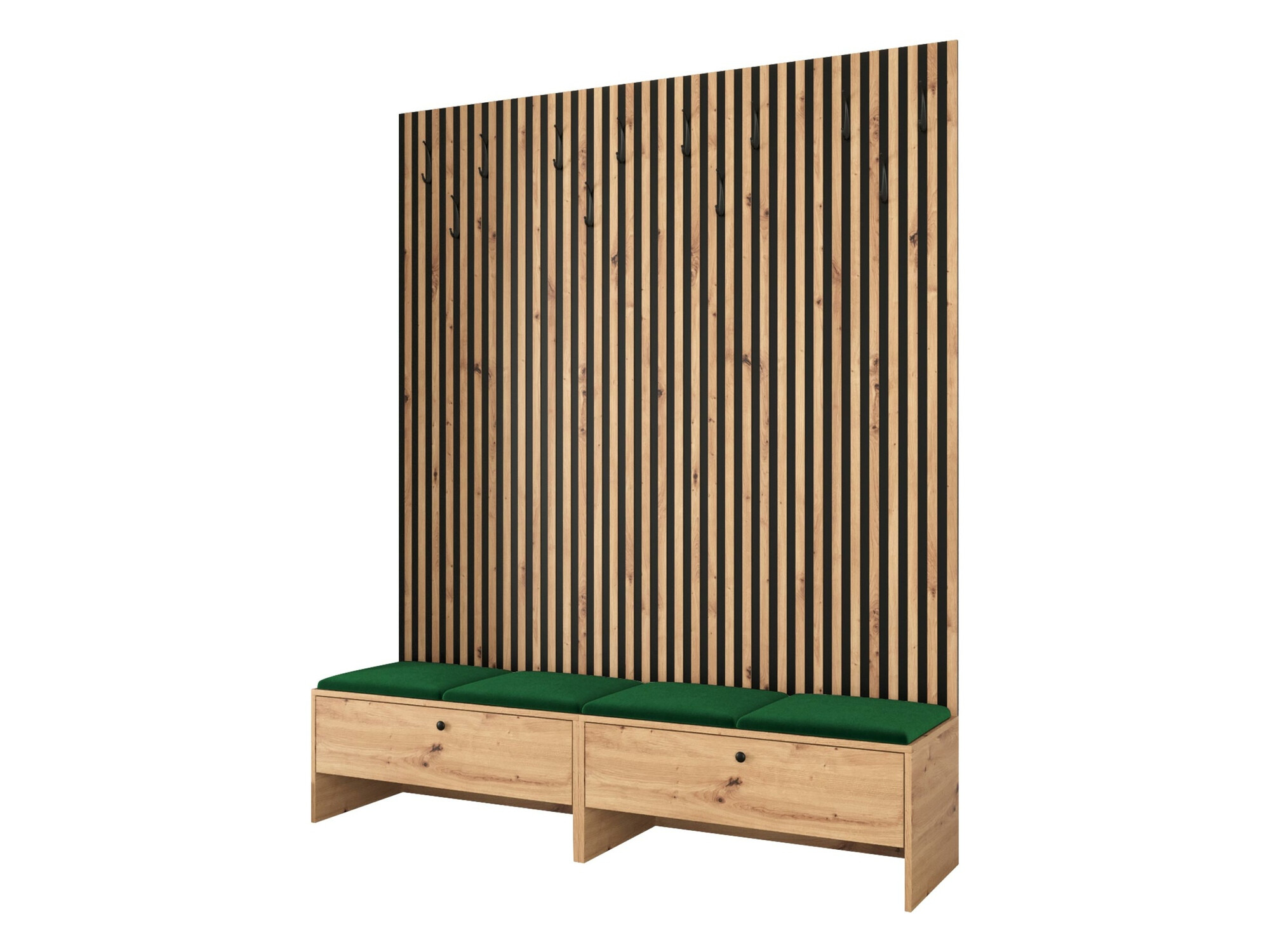 Set za hodnik Hartford 485 (Artisan hrast + Manila 35)