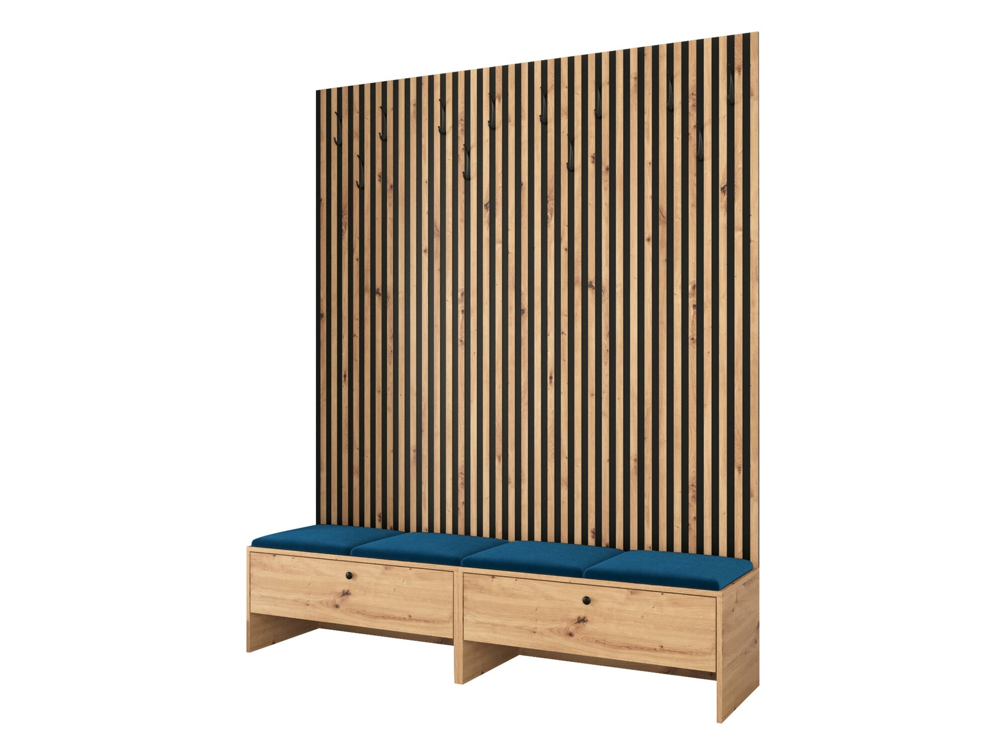 Set za hodnik Hartford 485 (Hrast Artisan + Manila 26)