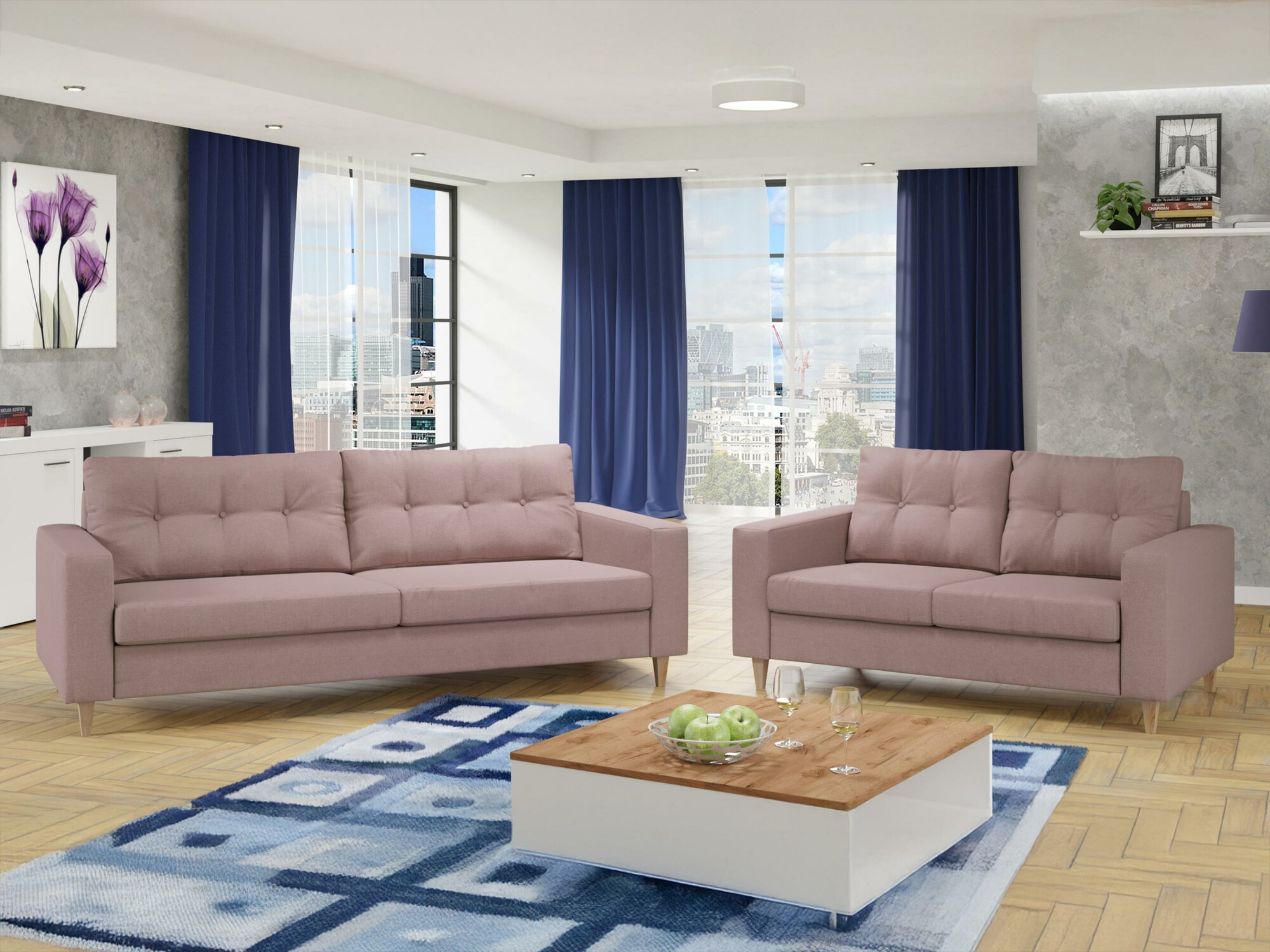 Tapecirani namještaj Temple 112