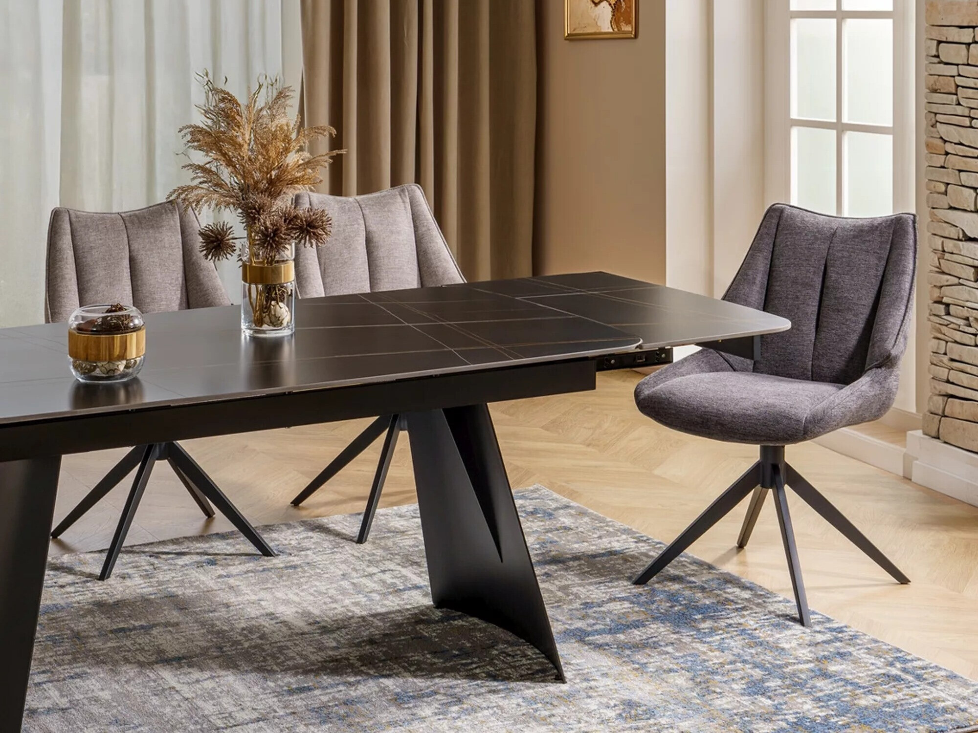 Stolica Detroit 414 (Svijetlo smeđa)