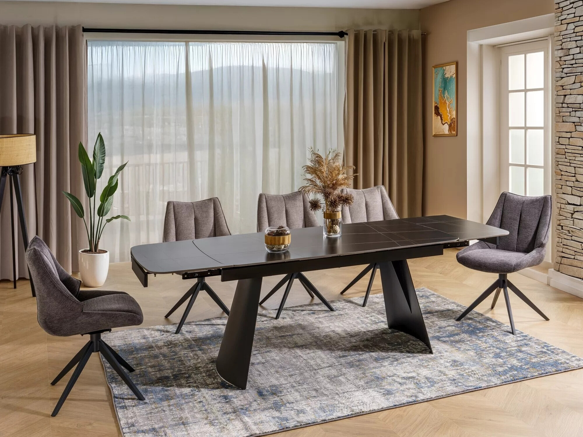 Stolica Detroit 414 (Svijetlo smeđa)