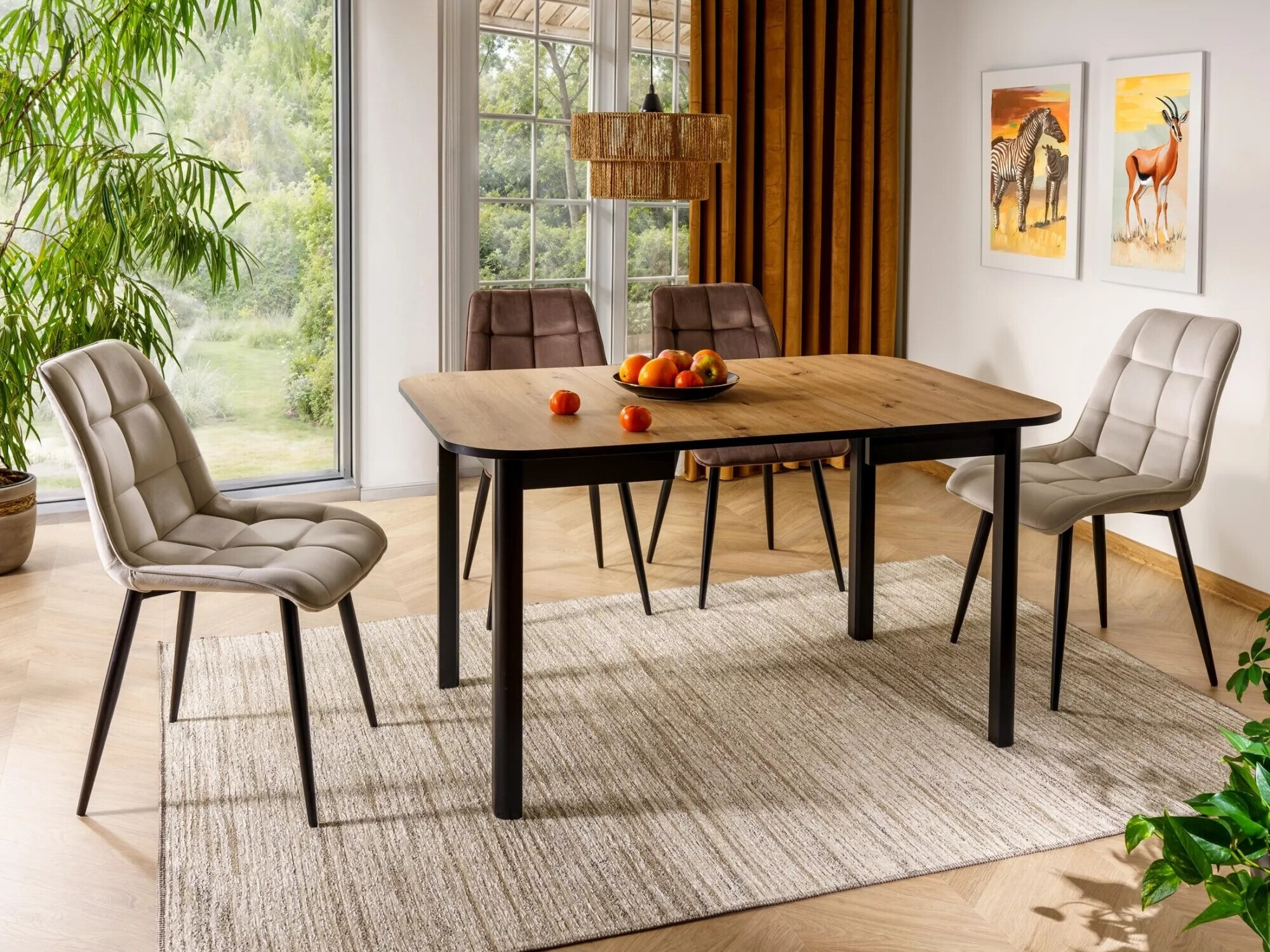 Stolica Detroit 752 (Smeđa)