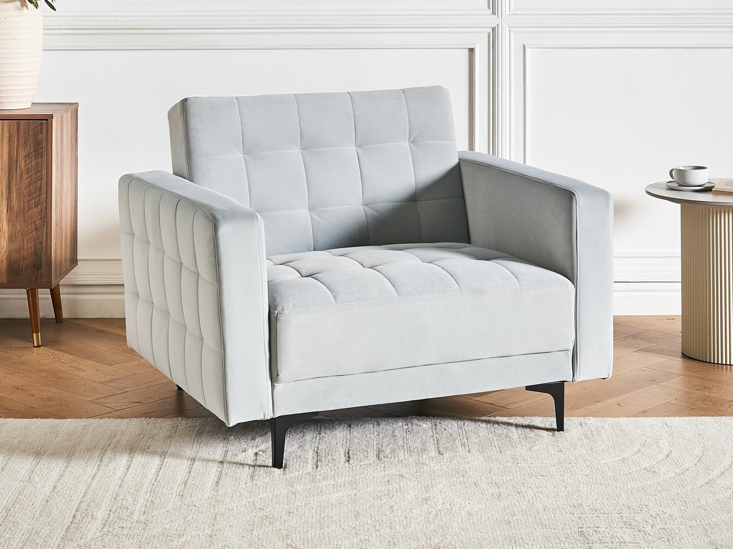 Fotelja Felvena 121 (Svijetlo siva)