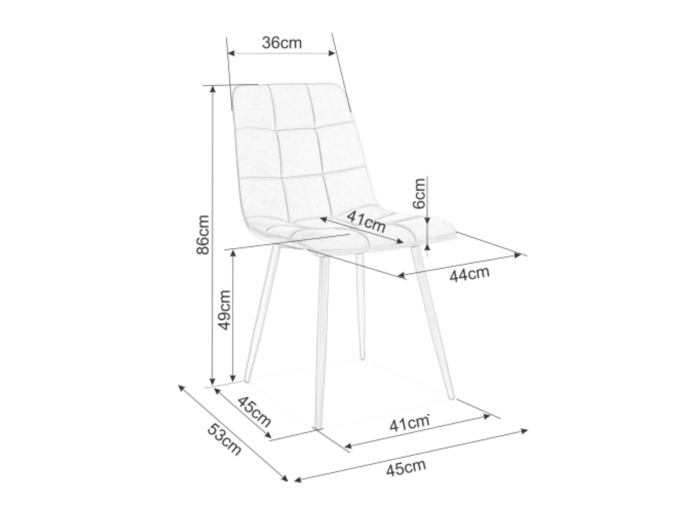 Stolica Detroit 755 (Bež)