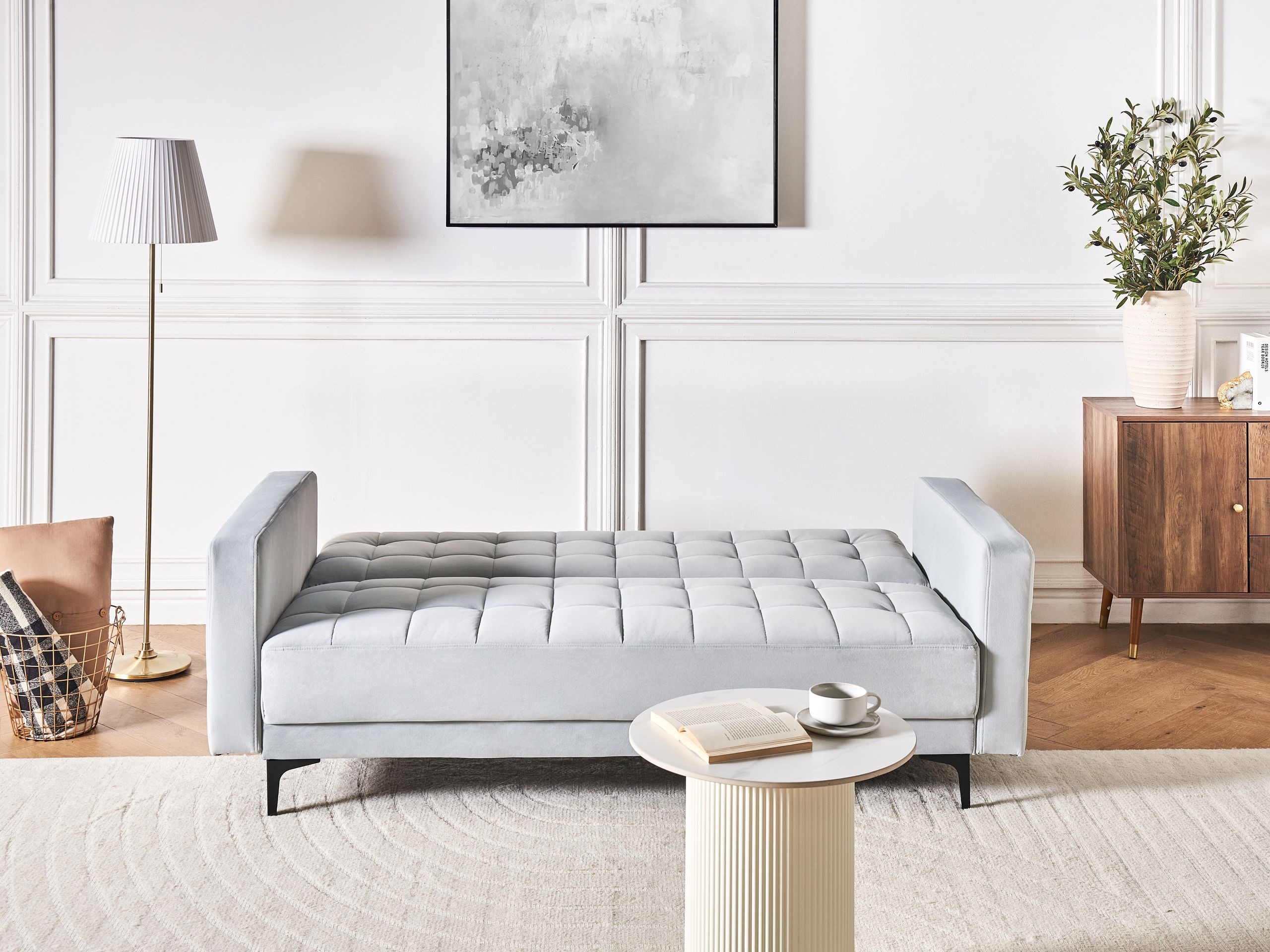 Kauč na razvlačenje Felvena 123 (Siva)