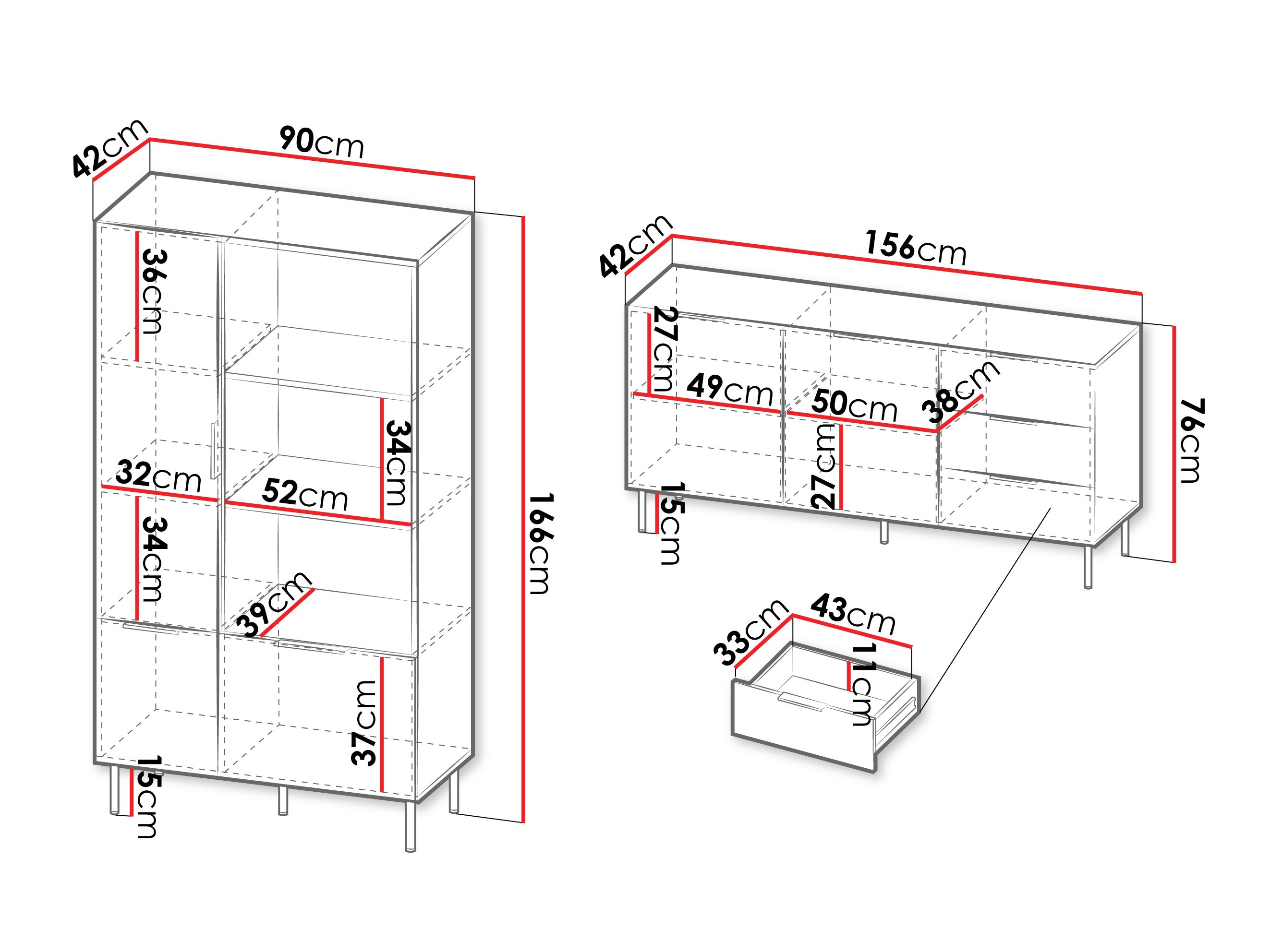 Set za dnevni boravak Mardalu 109