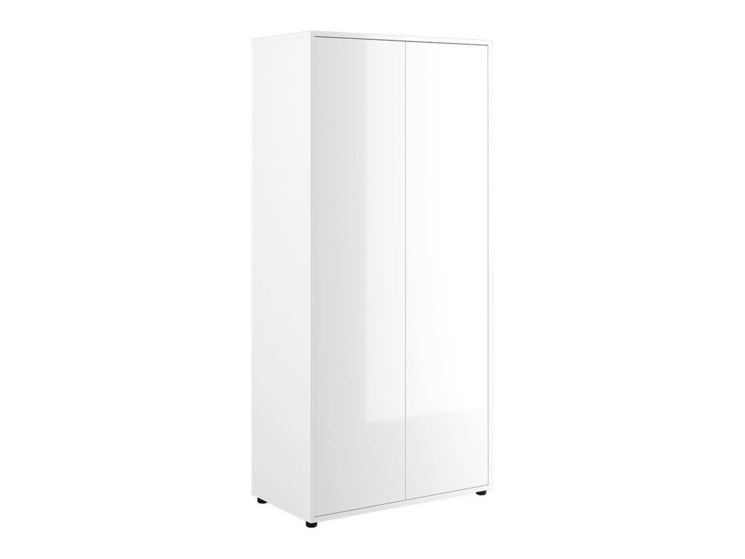 Ormar Concept Pro Lenart (Sjajno bijela + Bijela)