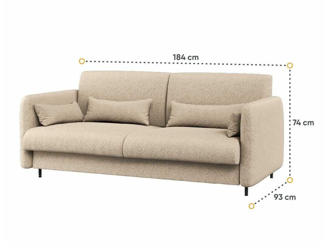 Set namještaja Concept Pro Lenart Levfere 139 (Hrast Artisan + Bež)