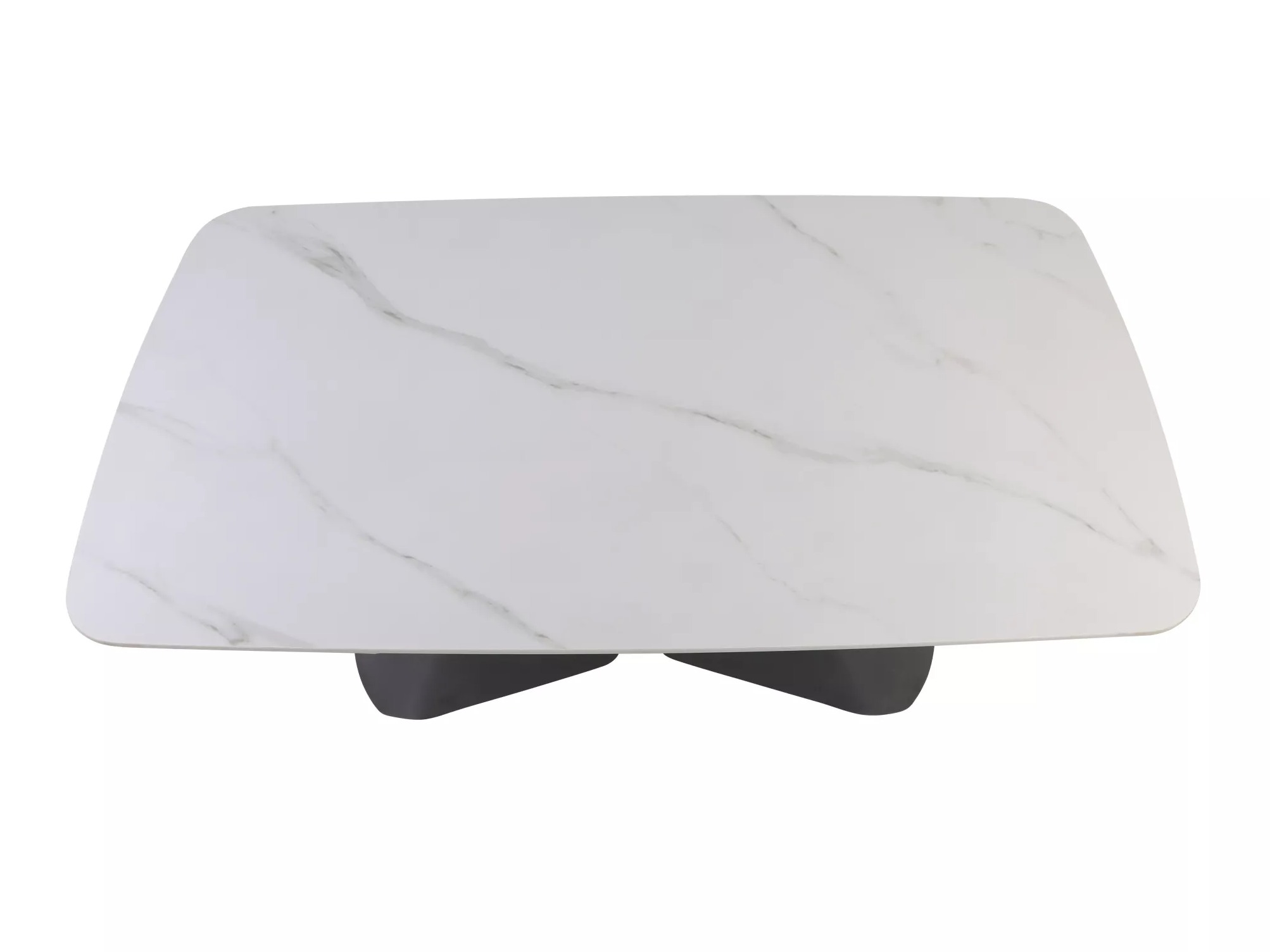 Stol Detroit 757 (Bijeli mramor + Crna)