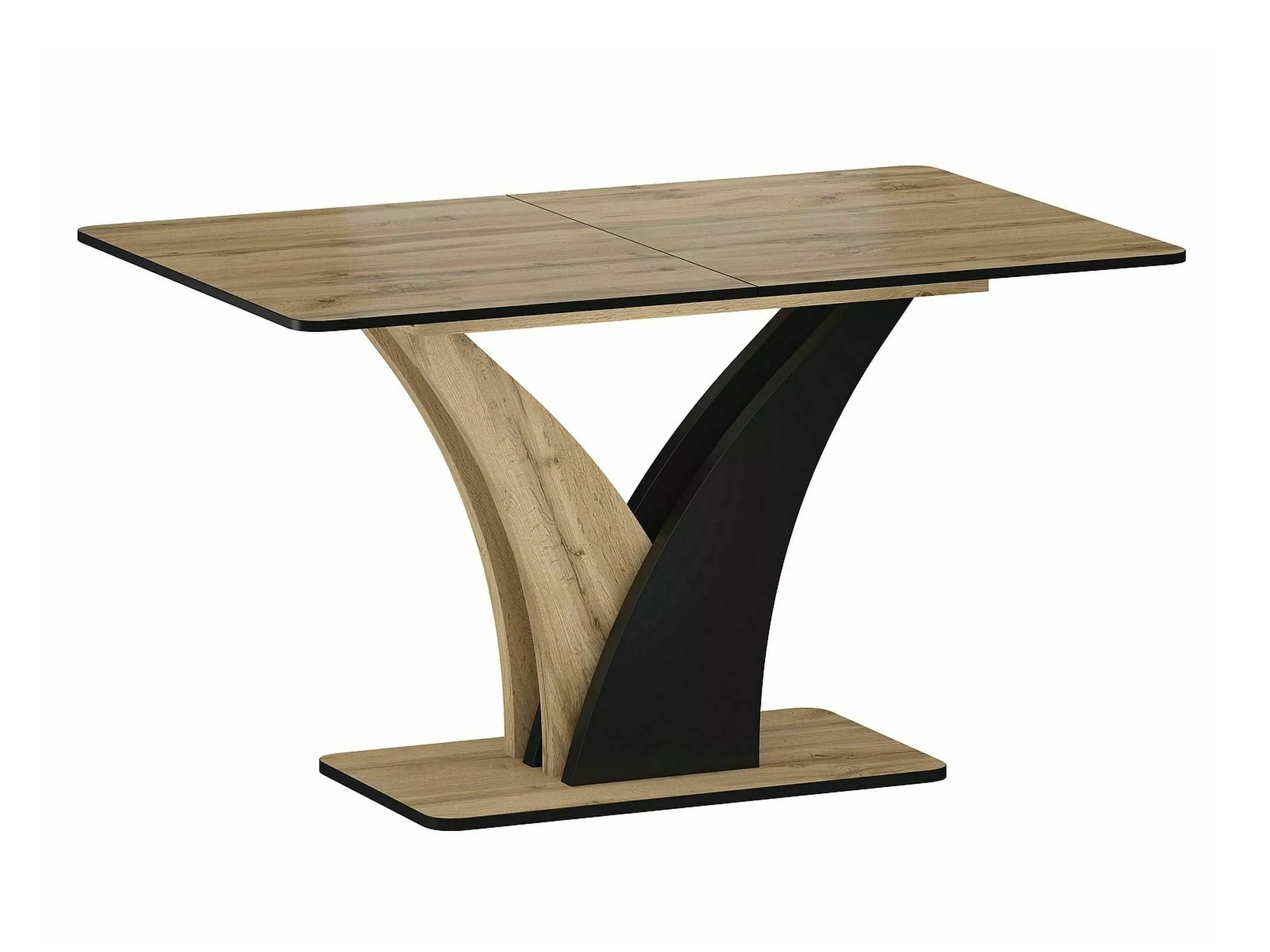 Stol Detroit 761 (Hrast Artisan + Crna)