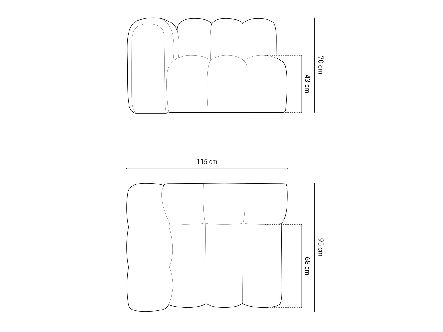 Modularne sjedeće garniture Cirleve 110 (Salvador 10)