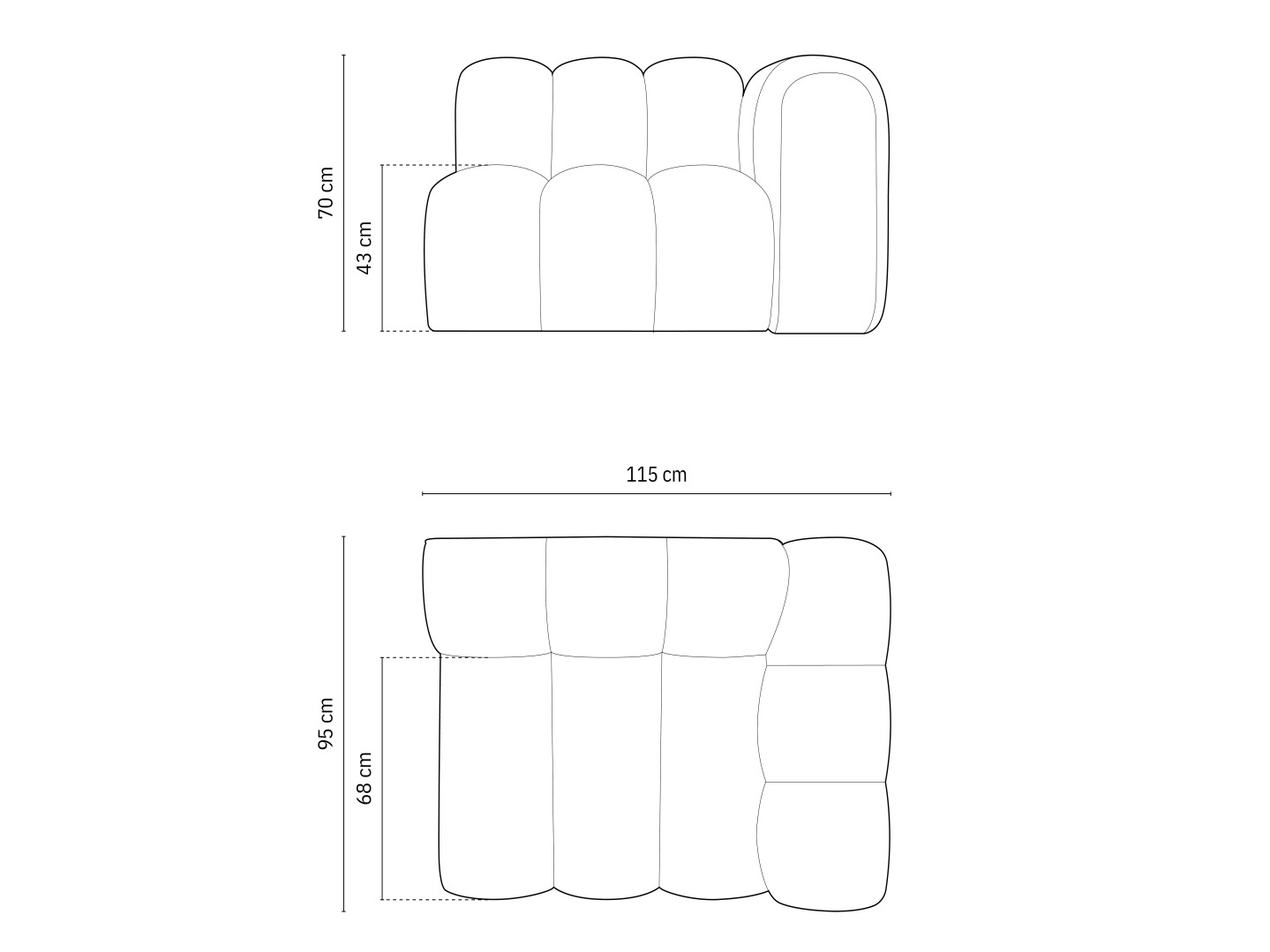 Modularne sjedeće garniture Cirleve 110 (Salvador 10)
