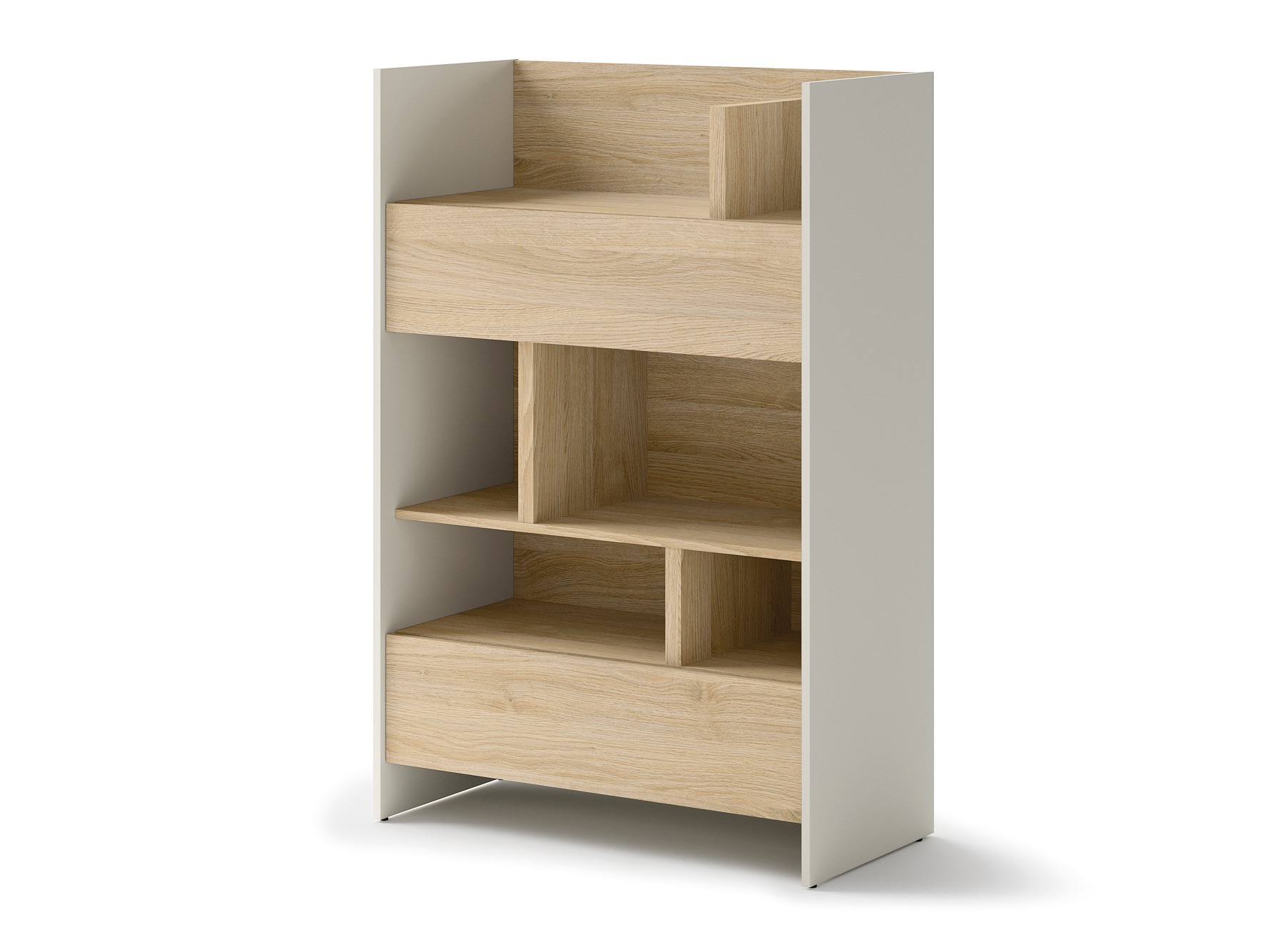 Polica Concept Pro Lenart IX (Kašmir + Hrast)