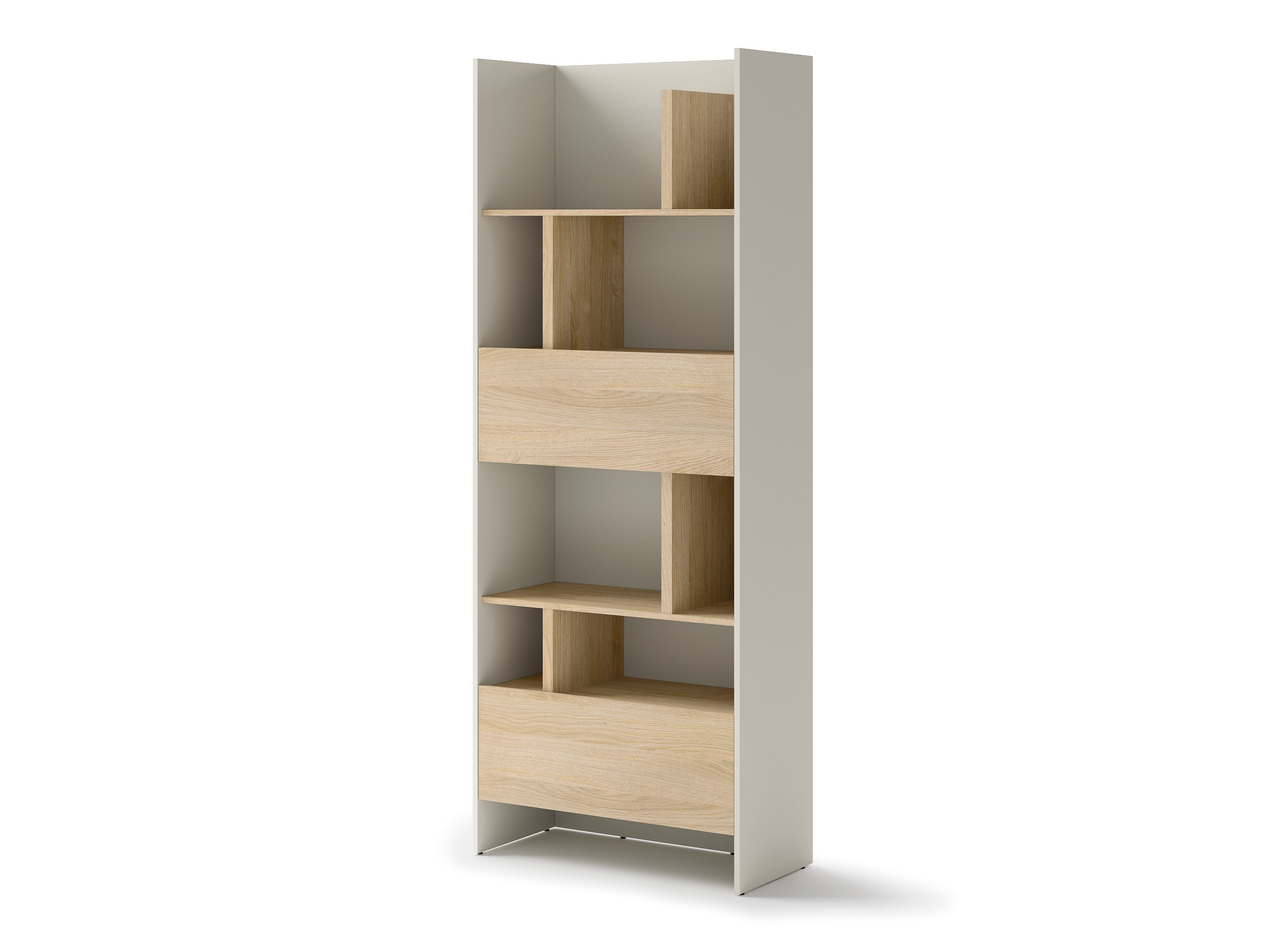 Polica Concept Pro Lenart V (Kašmir + Hrast)