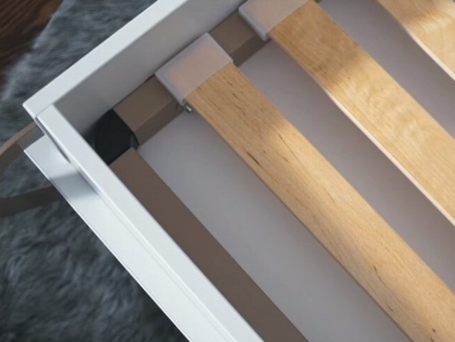 Zidni krevet Concept Pro Lenart Levfere 108 (Siva)