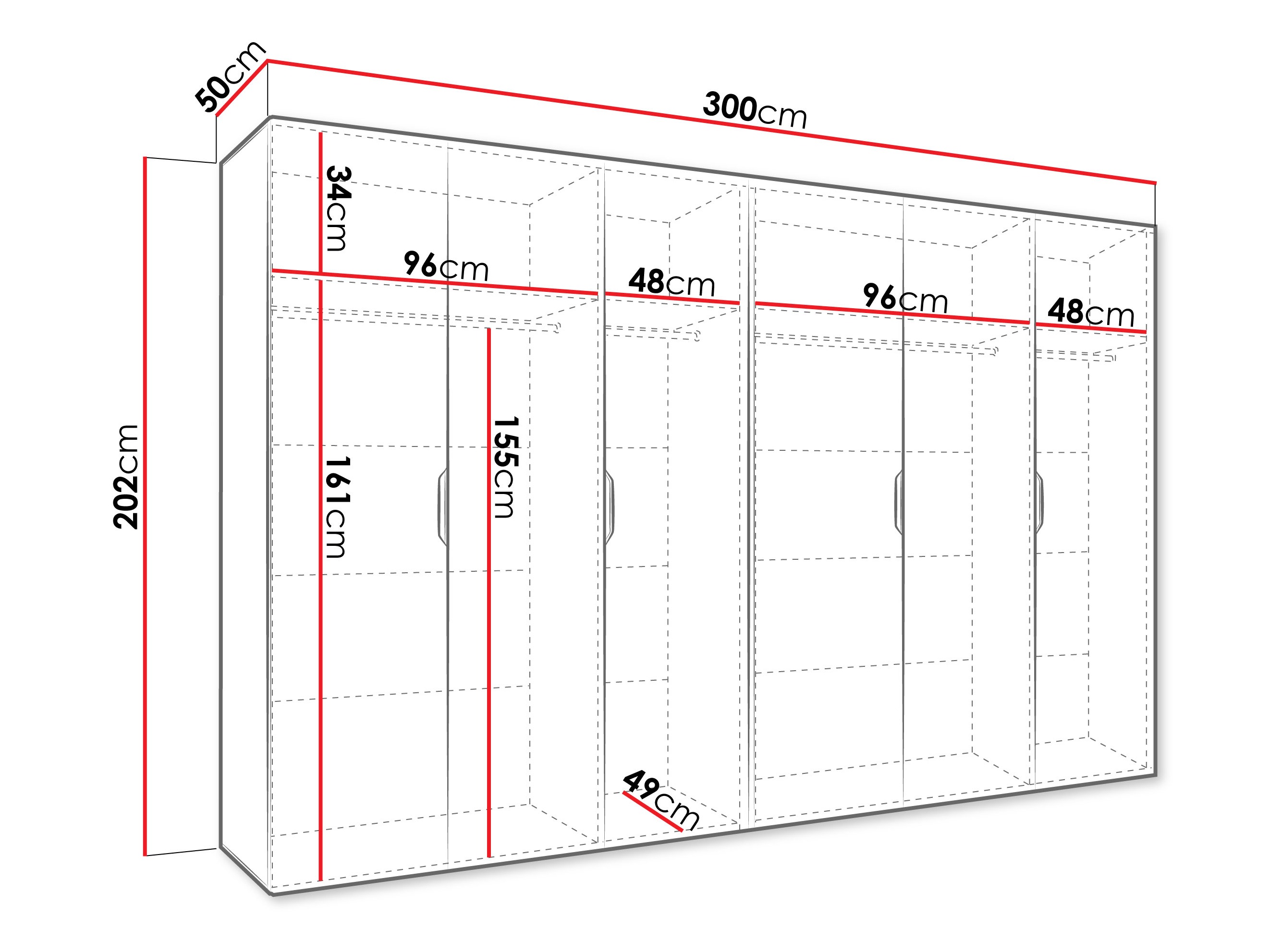 Ormar Hartford 517 (Bijela)