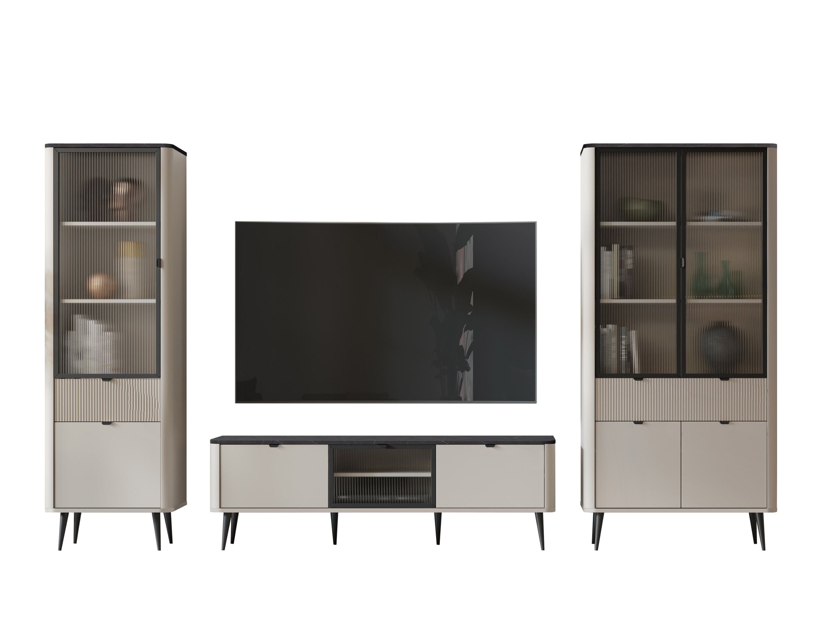 Set za dnevni boravak Lufela 121 (Kašmir + Sivi mramor)