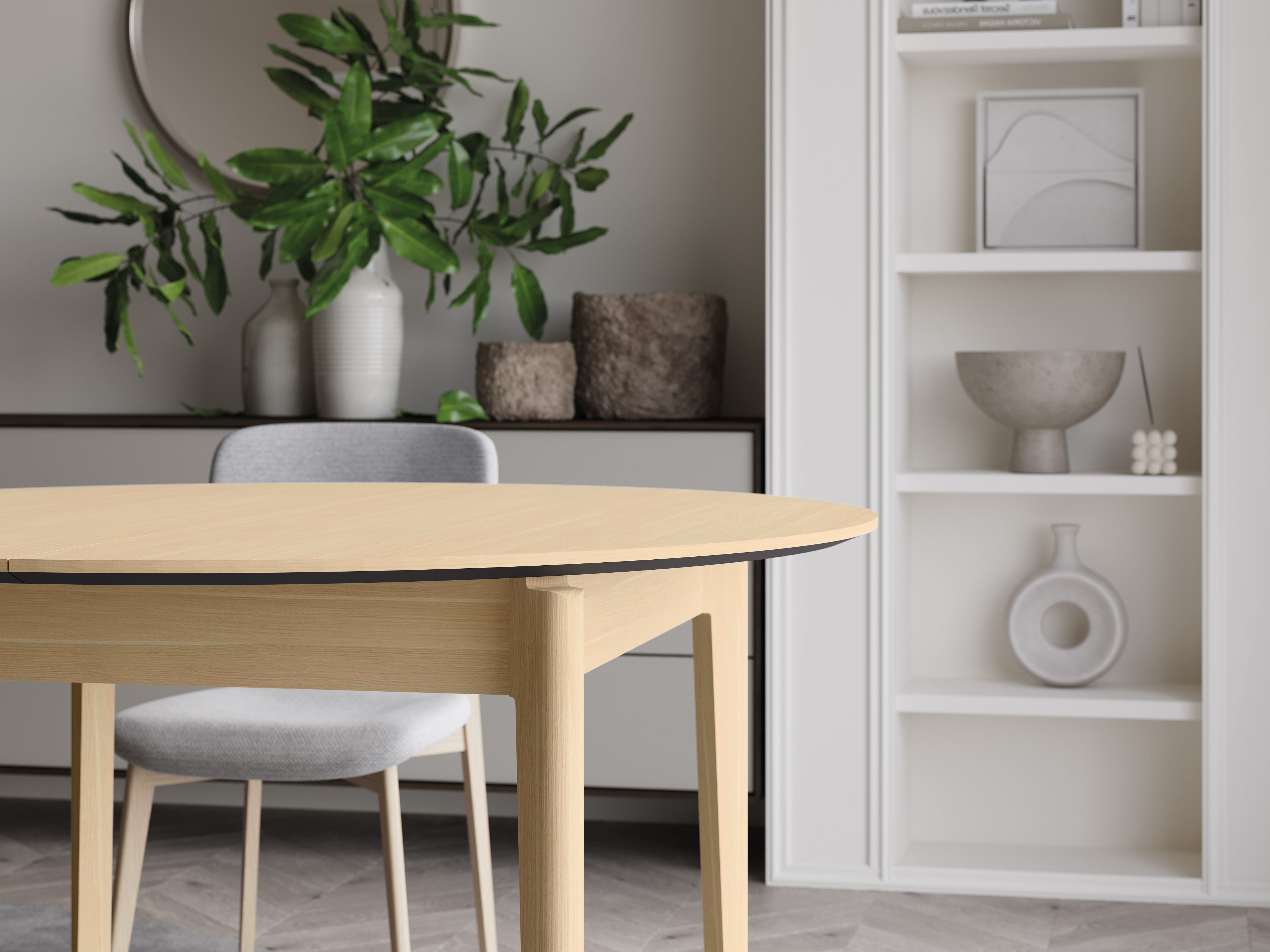 Stol Fresno 175 (Svijetli hrast)