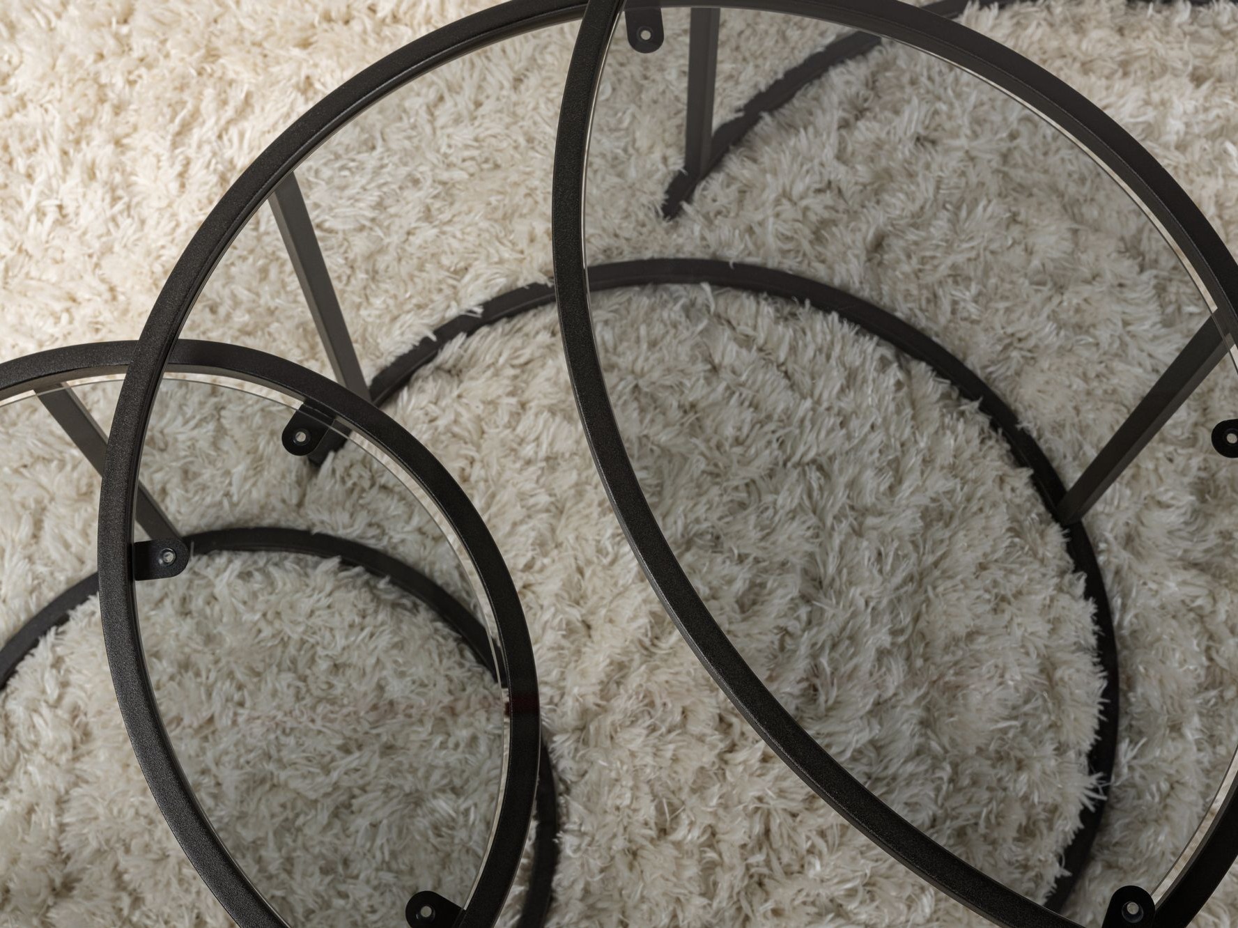 Set stolića za kavu Novato 120 (Crna)