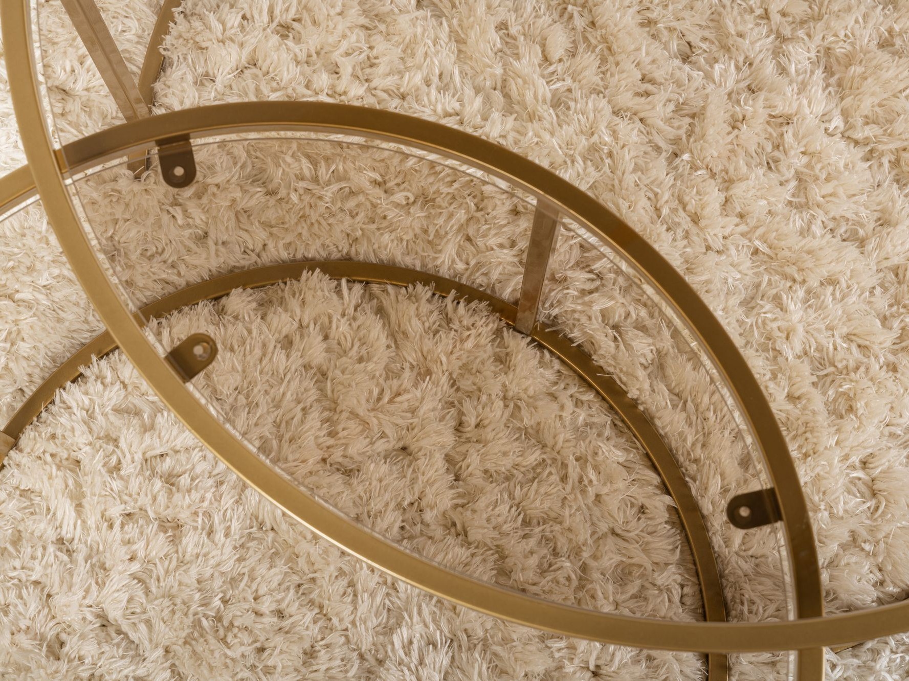 Set stolića za kavu Novato 122 (Zlatna)