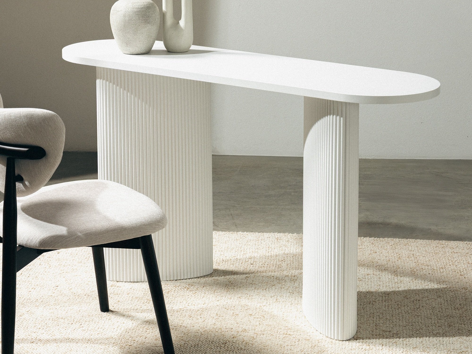 Konzolni stolić Burleson 281 (Bijela)