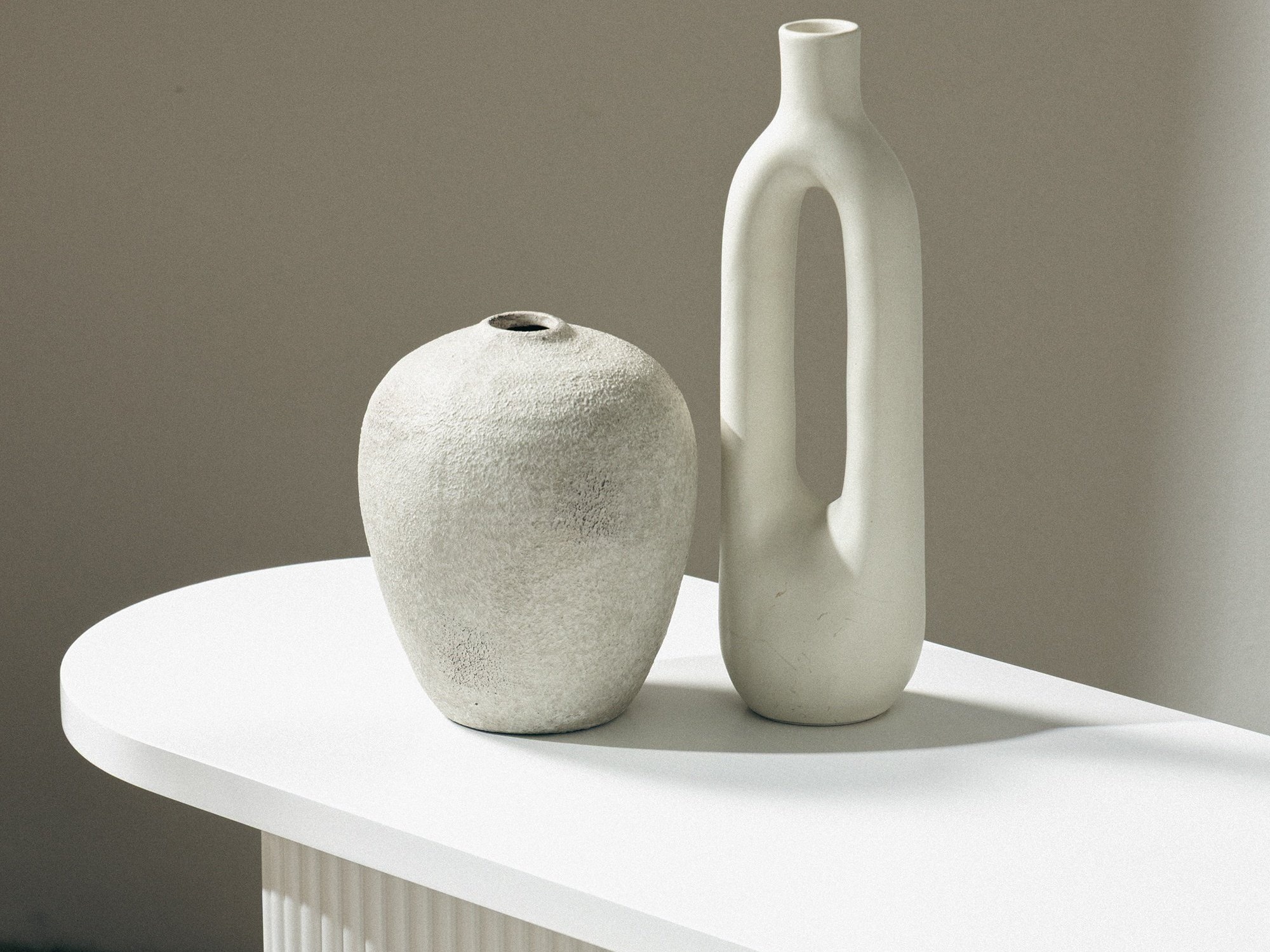 Konzolni stolić Burleson 281 (Bijela)