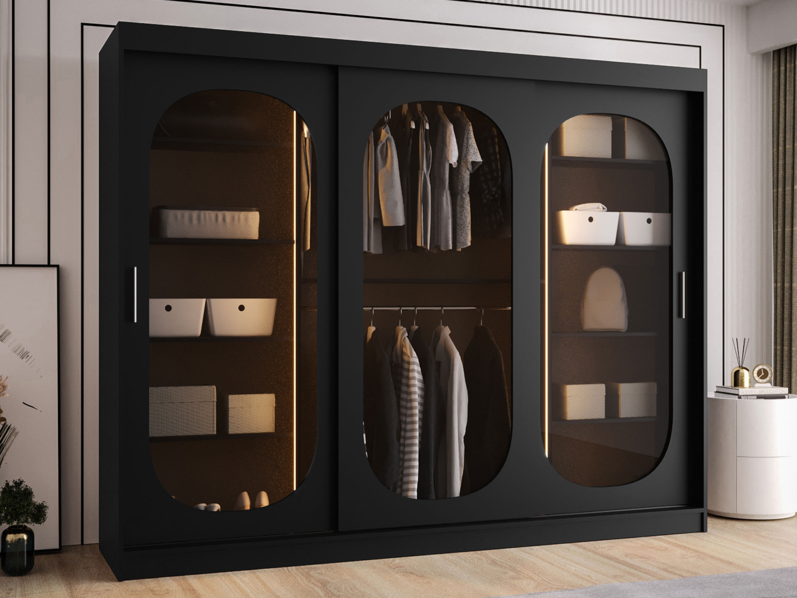 Ormar Hartford 522 (Crna)